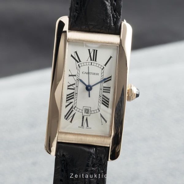 Cartier Tank Américaine 18 ct red gold automatic men's watch W2620030, 2504 LP: 13900EUR  [2109662]
