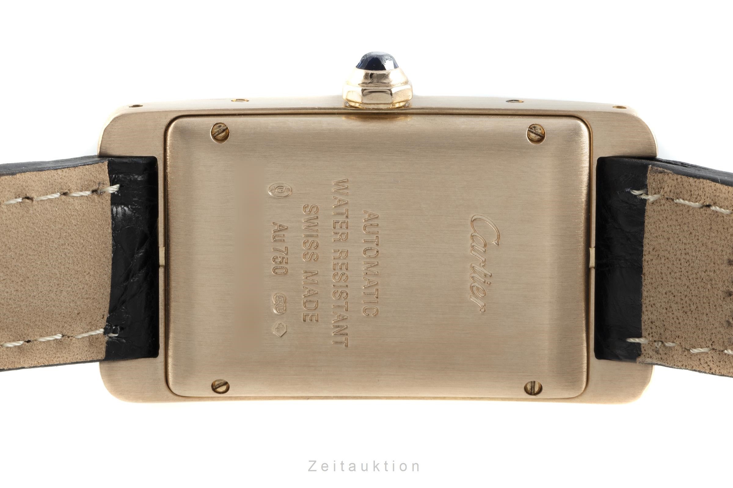 Cartier Tank Américaine 18 ct red gold automatic men's watch W2620030, 2504 LP: 13900EUR  [2109662]