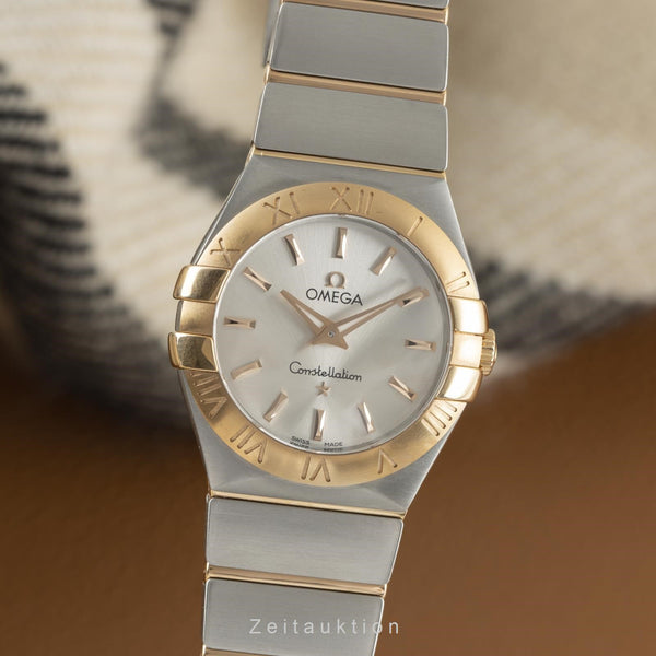Omega Constellation steel / gold quartz women's watch 123.20.27.60.02.001, 795.1011 LP: 3800EUR  [2109725]