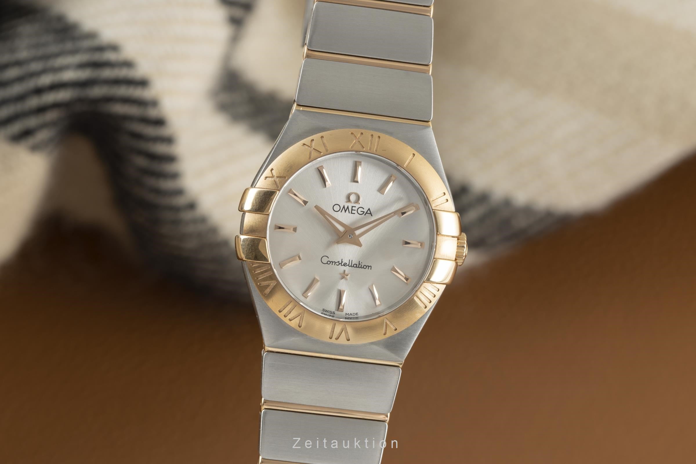 Omega Constellation steel / gold quartz women's watch 123.20.27.60.02.001, 795.1011 LP: 3800EUR  [2109725]