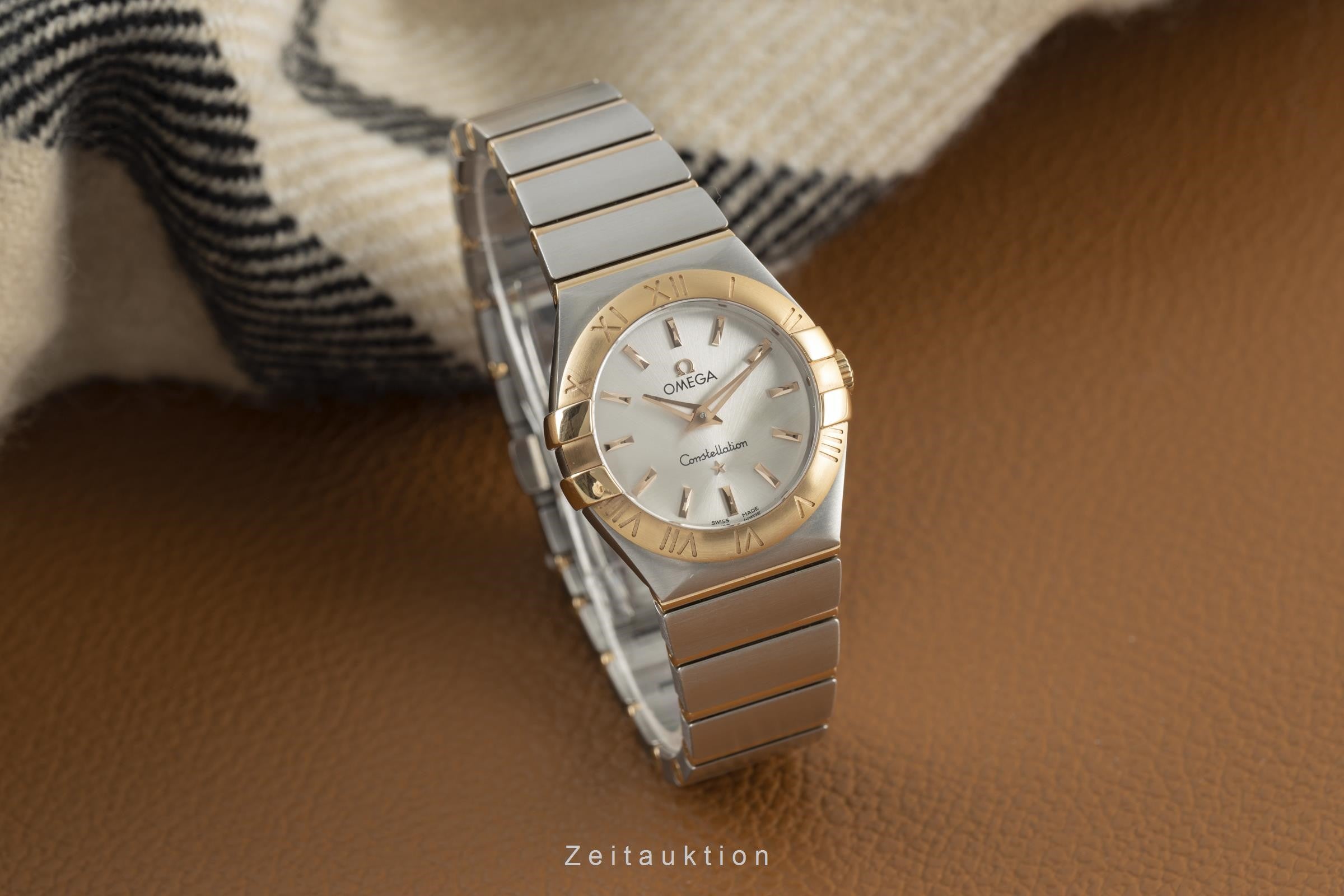 Omega Constellation steel / gold quartz women's watch 123.20.27.60.02.001, 795.1011 LP: 3800EUR  [2109725]