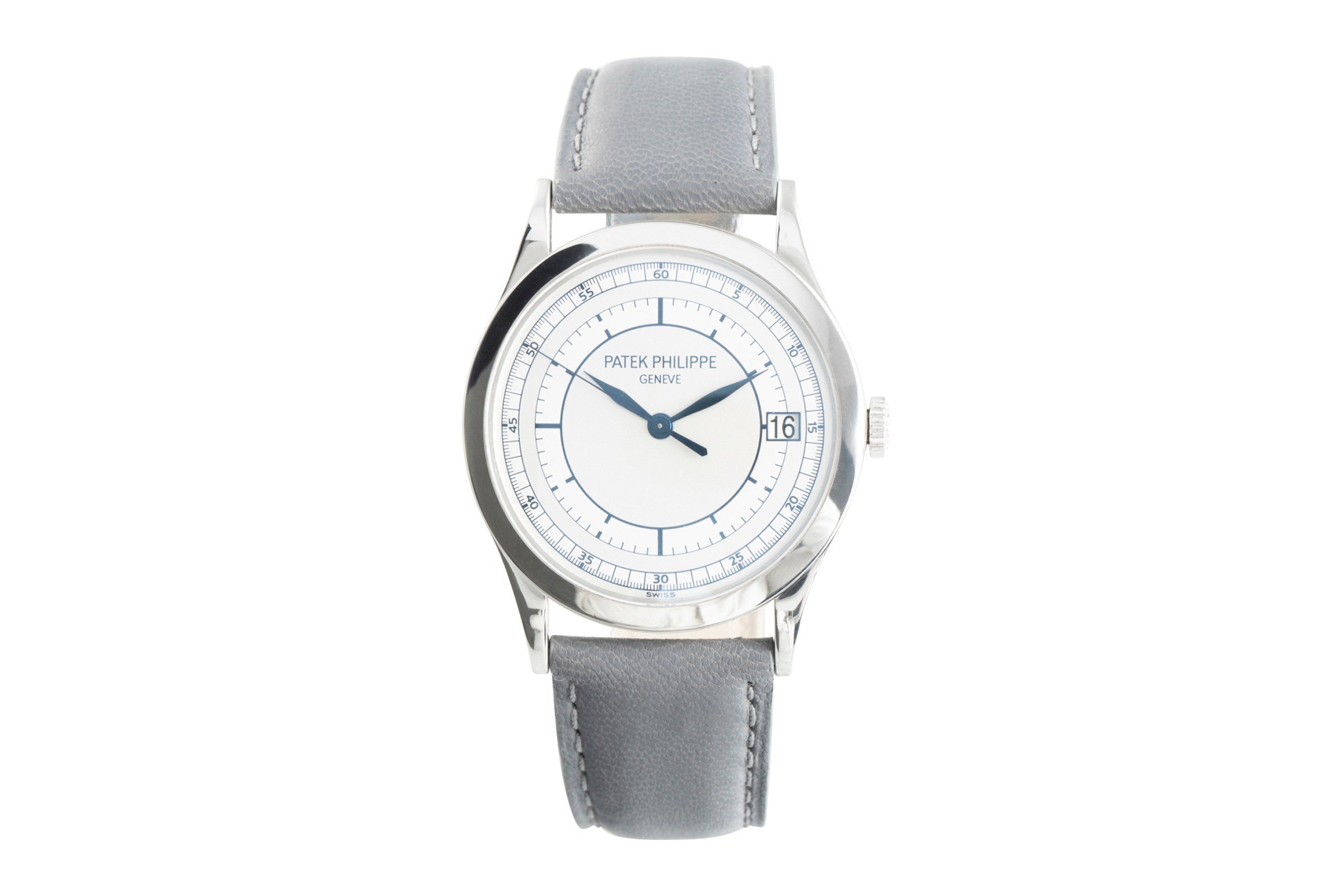 Patek Philippe Calatrava 18K Weissgold Automatik Ref. 5296 B&P VP: 32650,- € [2109773]