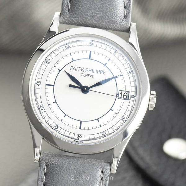 Patek Philippe Calatrava 18K Weissgold Automatik Ref. 5296 B&P VP: 32650,- € [2109773]