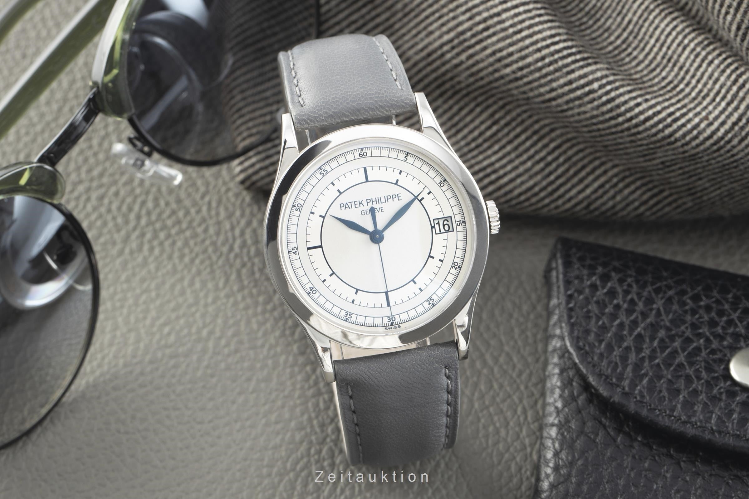 Patek Philippe Calatrava 18K Weissgold Automatik Ref. 5296 B&P VP: 32650,- € [2109773]