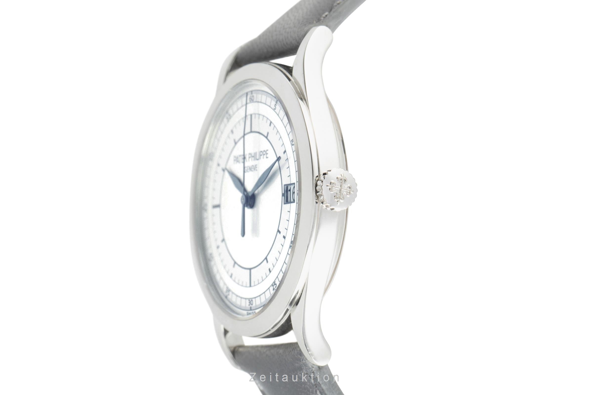 Patek Philippe Calatrava 18K Weissgold Automatik Ref. 5296 B&P VP: 32650,- € [2109773]