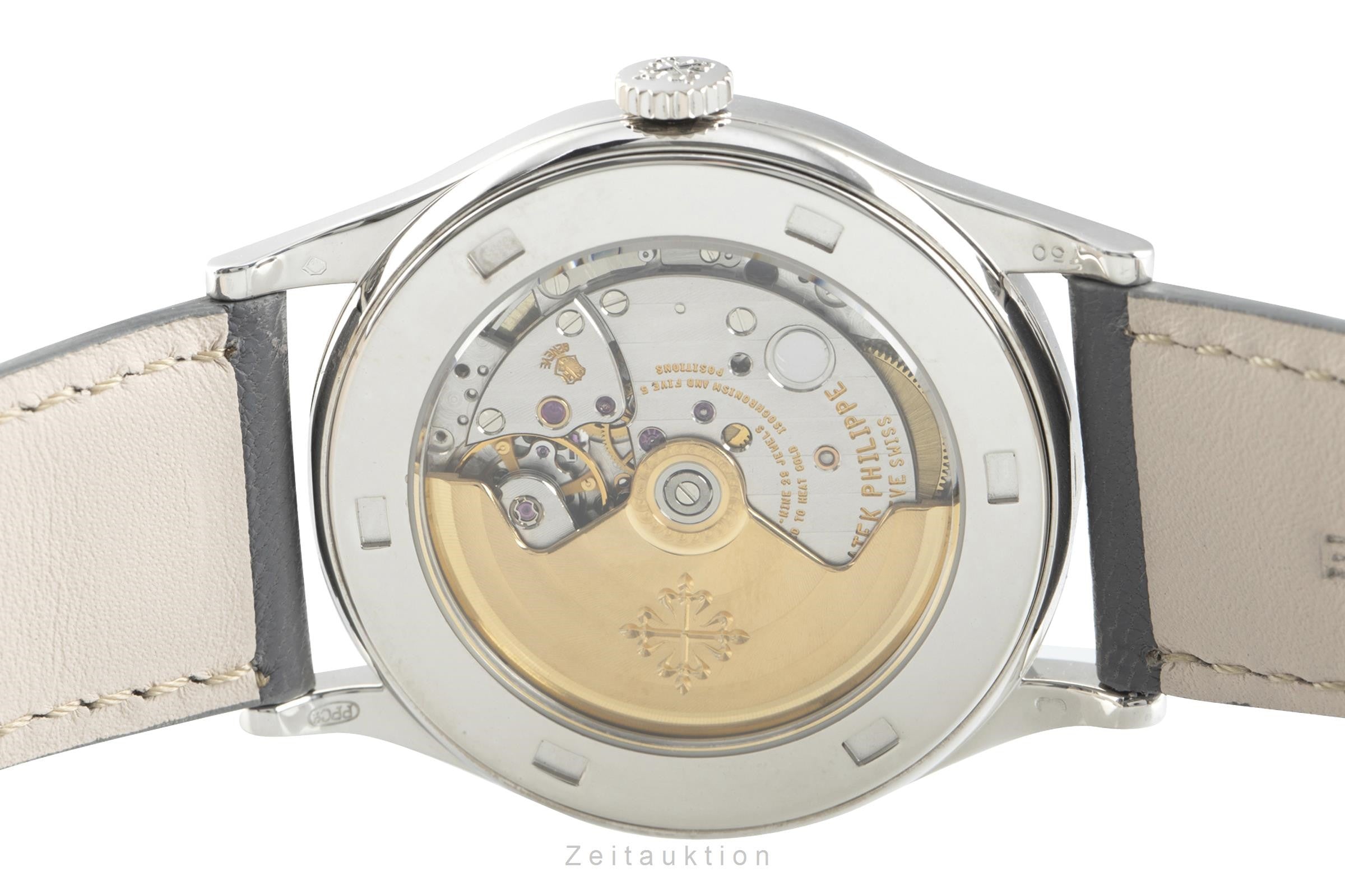 Patek Philippe Calatrava 18K Weissgold Automatik Ref. 5296 B&P VP: 32650,- € [2109773]