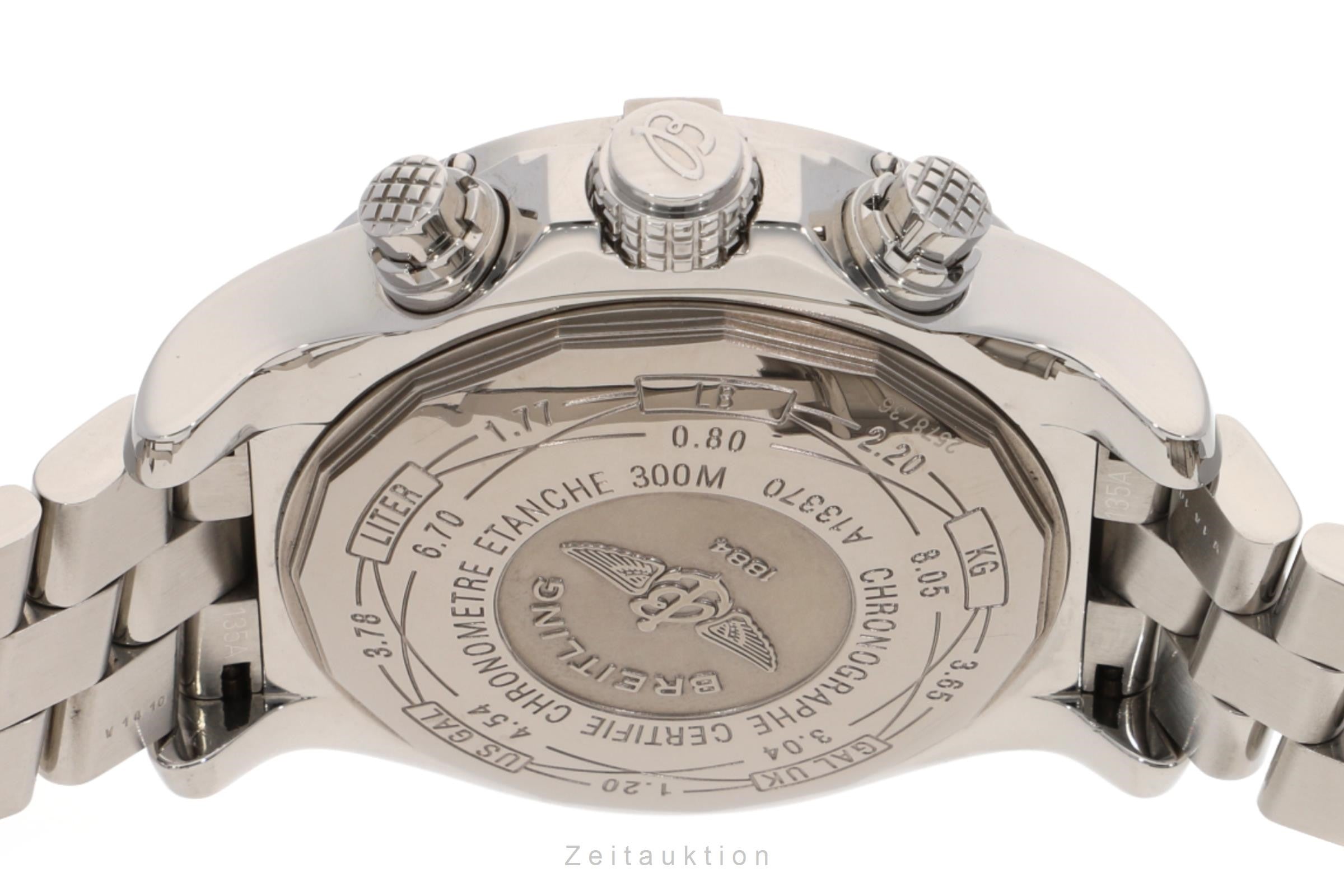 Breitling Super Avenger chronograph steel automatic men's watch A13370 LP: 5700EUR  [2109780]