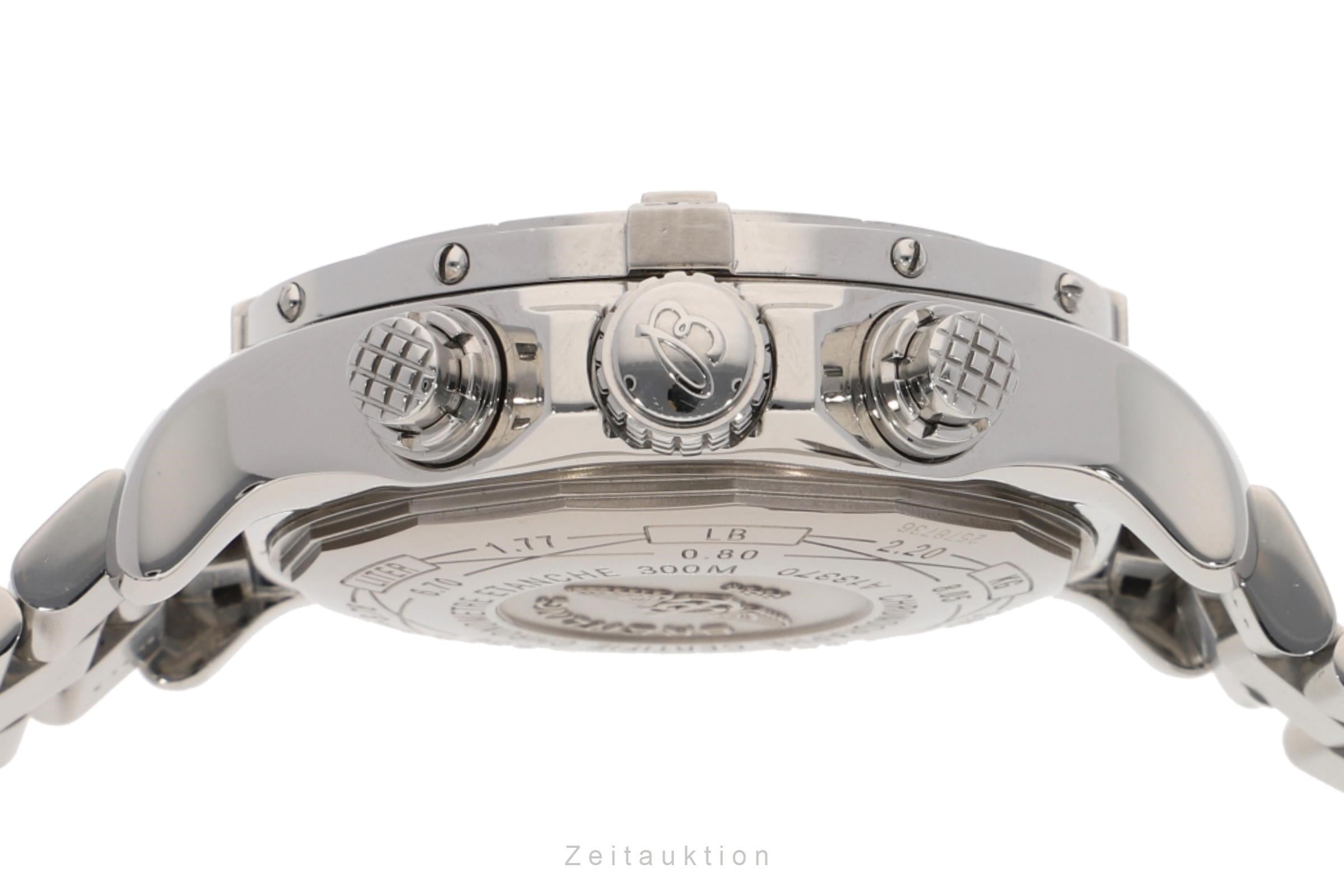 Breitling Super Avenger chronograph steel automatic men's watch A13370 LP: 5700EUR  [2109780]