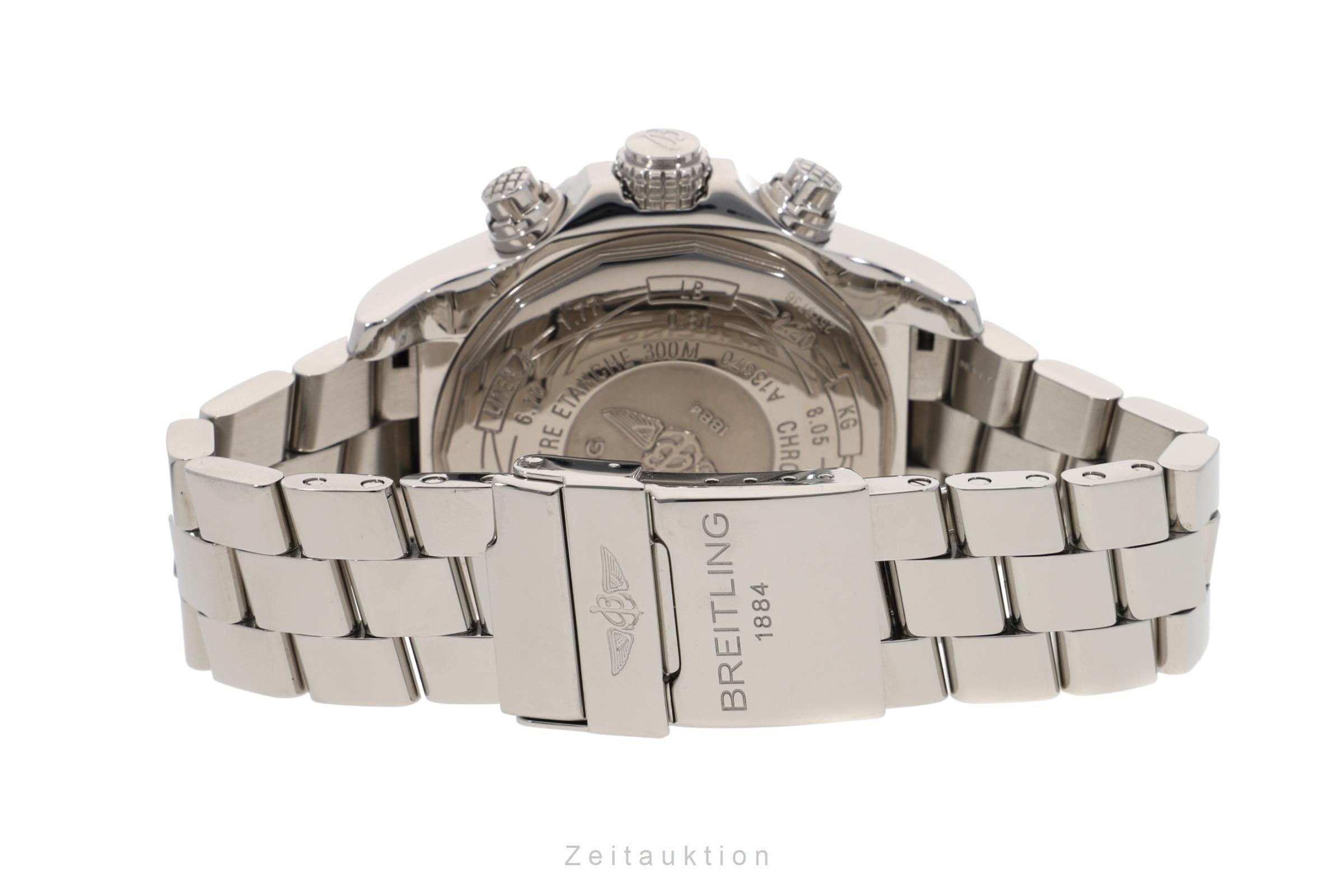 Breitling Super Avenger chronograph steel automatic men's watch A13370 LP: 5700EUR  [2109780]