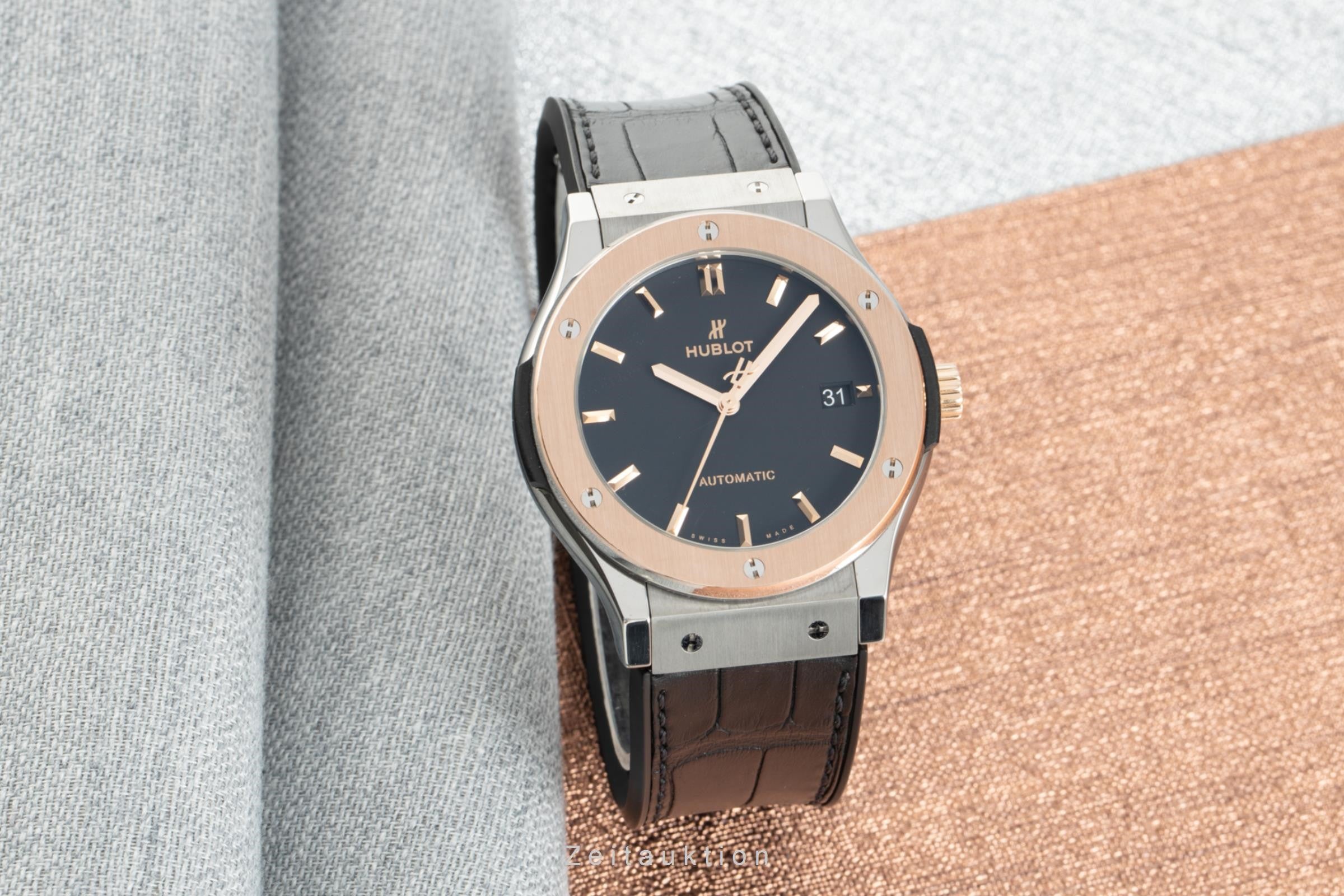 Hublot Classic Fusion Titan / Gold Automatik Herrenuhr 511.NO.1181.LR NP: 11000€ [2109832]