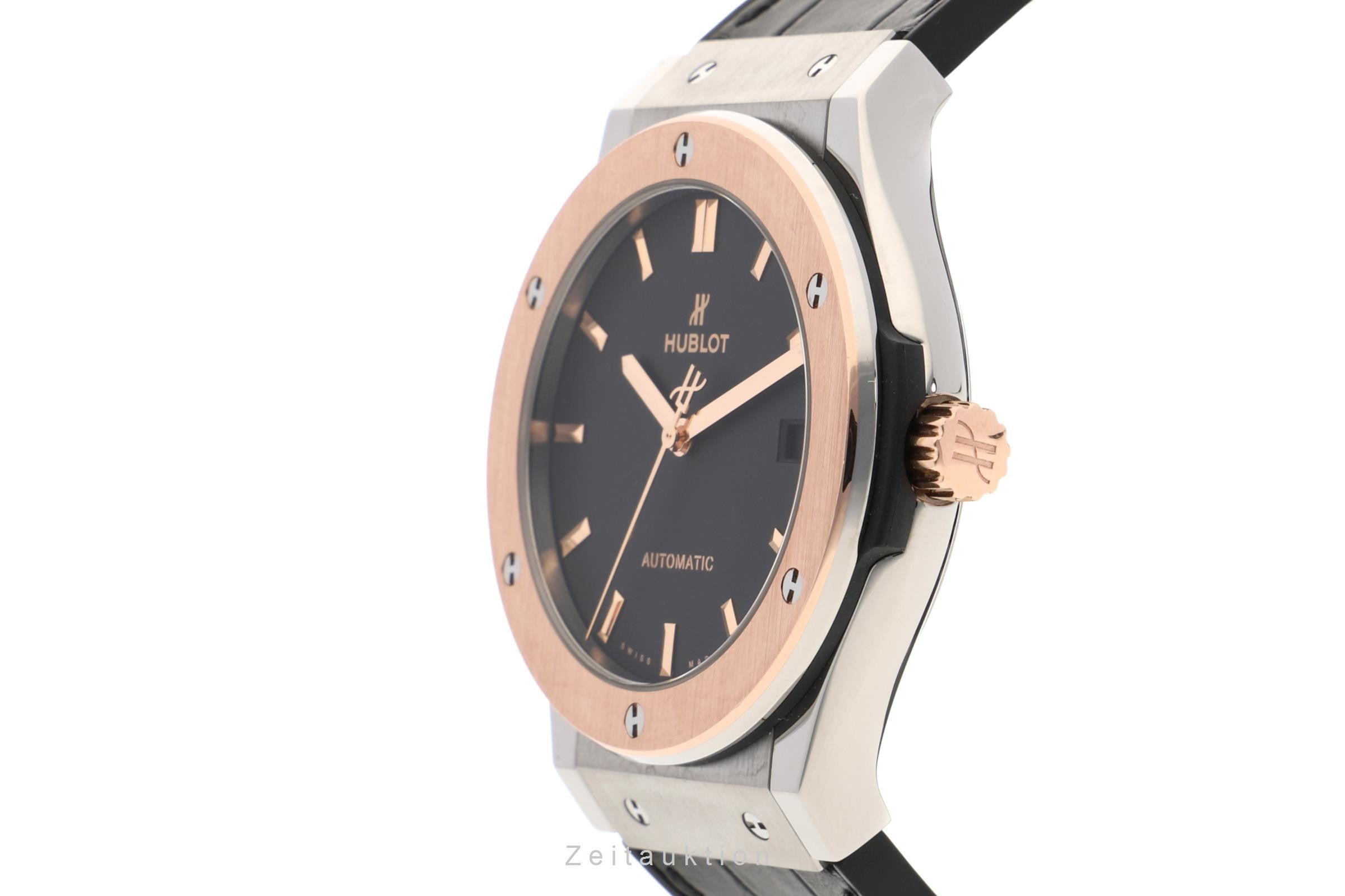 Hublot Classic Fusion Titan / Gold Automatik Herrenuhr 511.NO.1181.LR NP: 11000€ [2109832]