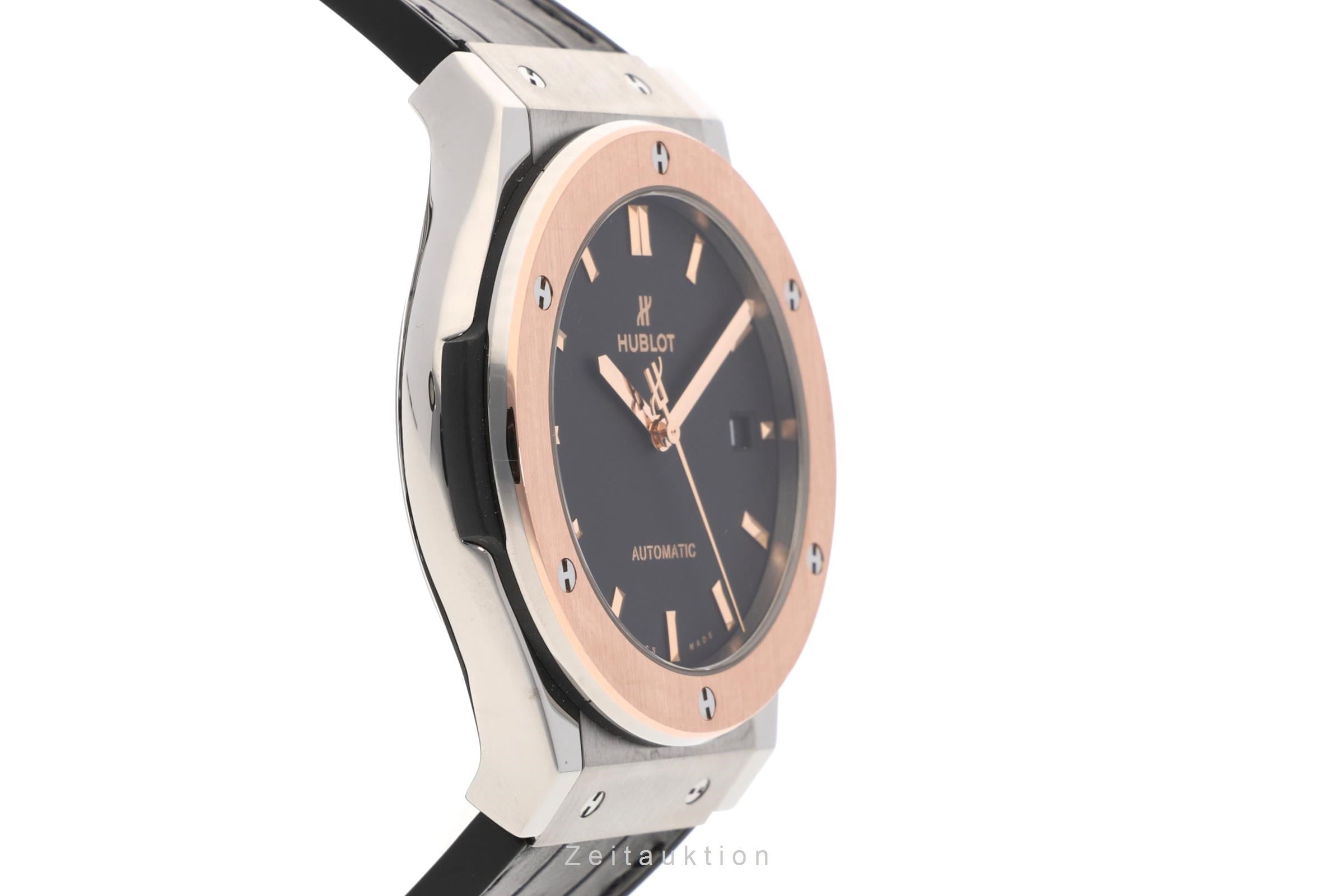 Hublot Classic Fusion Titan / Gold Automatik Herrenuhr 511.NO.1181.LR NP: 11000€ [2109832]