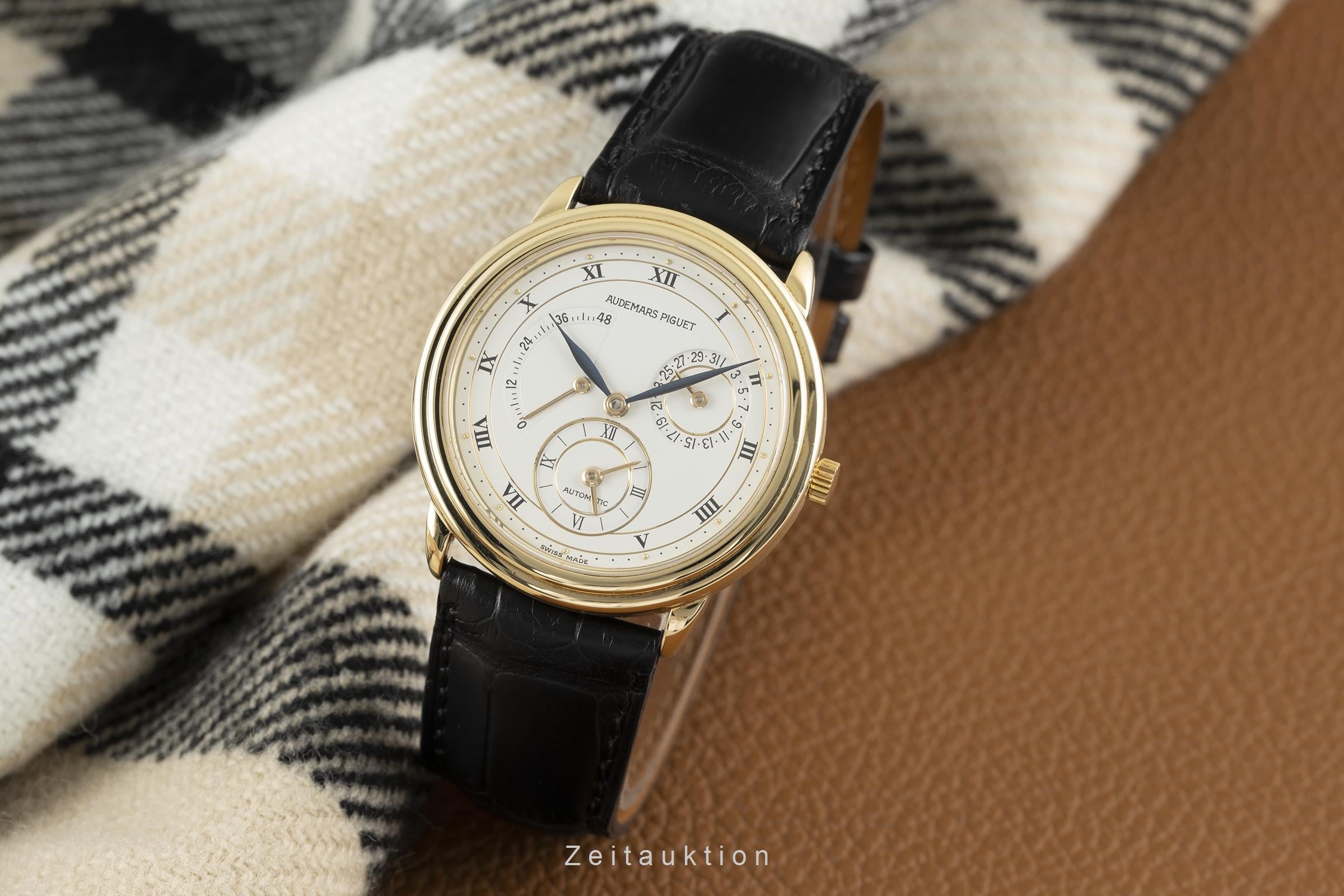 Audemars Piguet Dual Time 18 ct gold automatic men's watch BA.25685/002  [2109841]