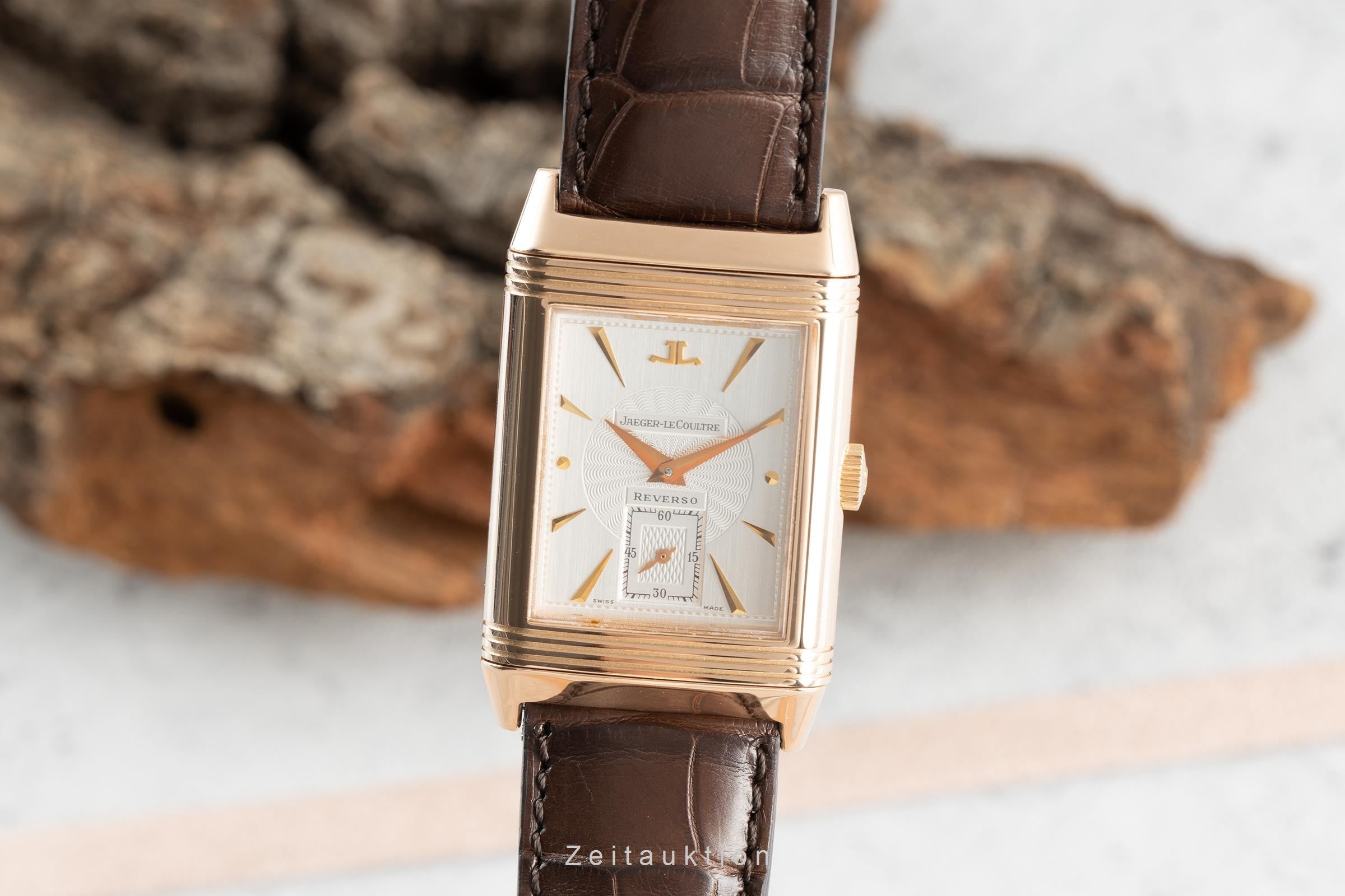 Jaeger LeCoultre Reverso 18 ct red gold manual winding Kal. 822