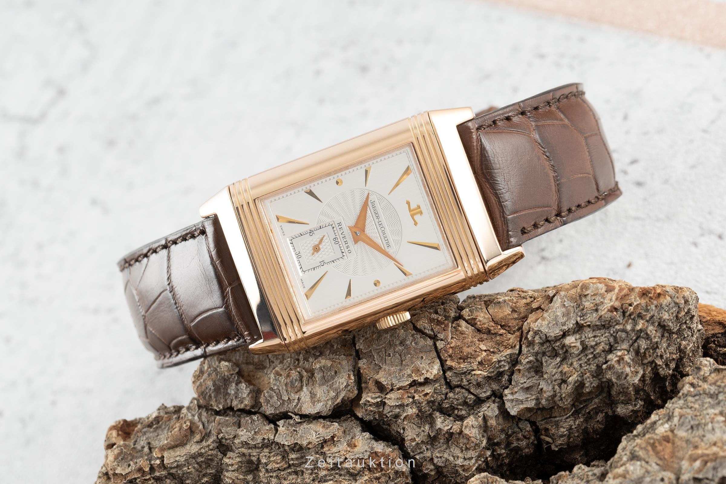 Jaeger LeCoultre Reverso 18 ct red gold manual winding men's watch 270.2.62  [2109844]