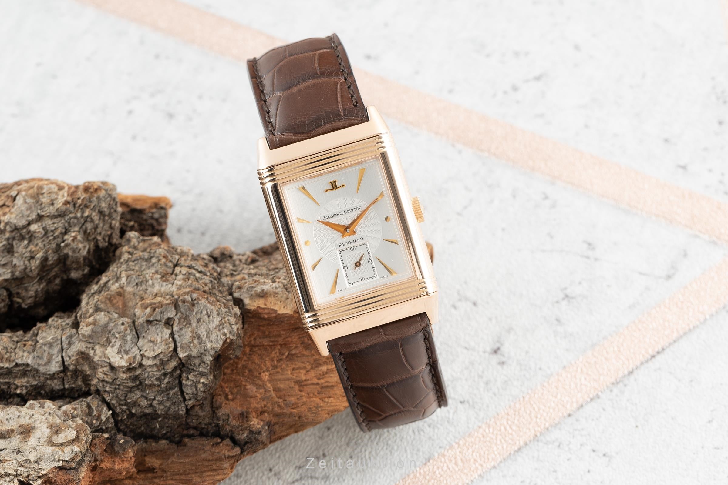 Jaeger LeCoultre Reverso 18 ct red gold manual winding men's watch 270.2.62  [2109844]