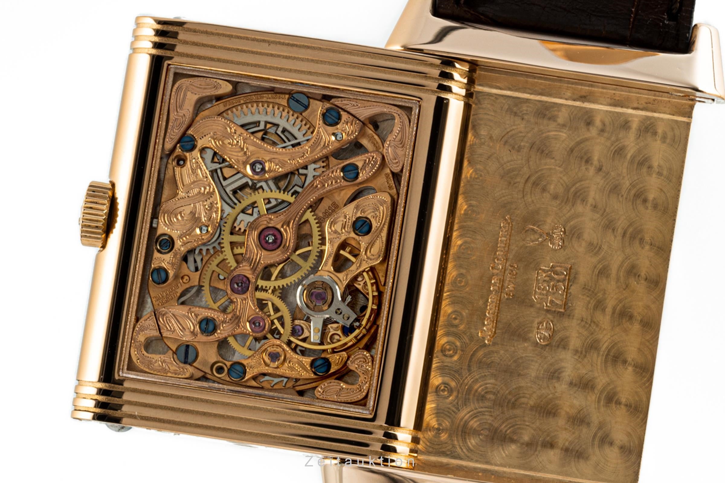 Jaeger LeCoultre Reverso 18 ct red gold manual winding men's watch 270.2.62  [2109844]