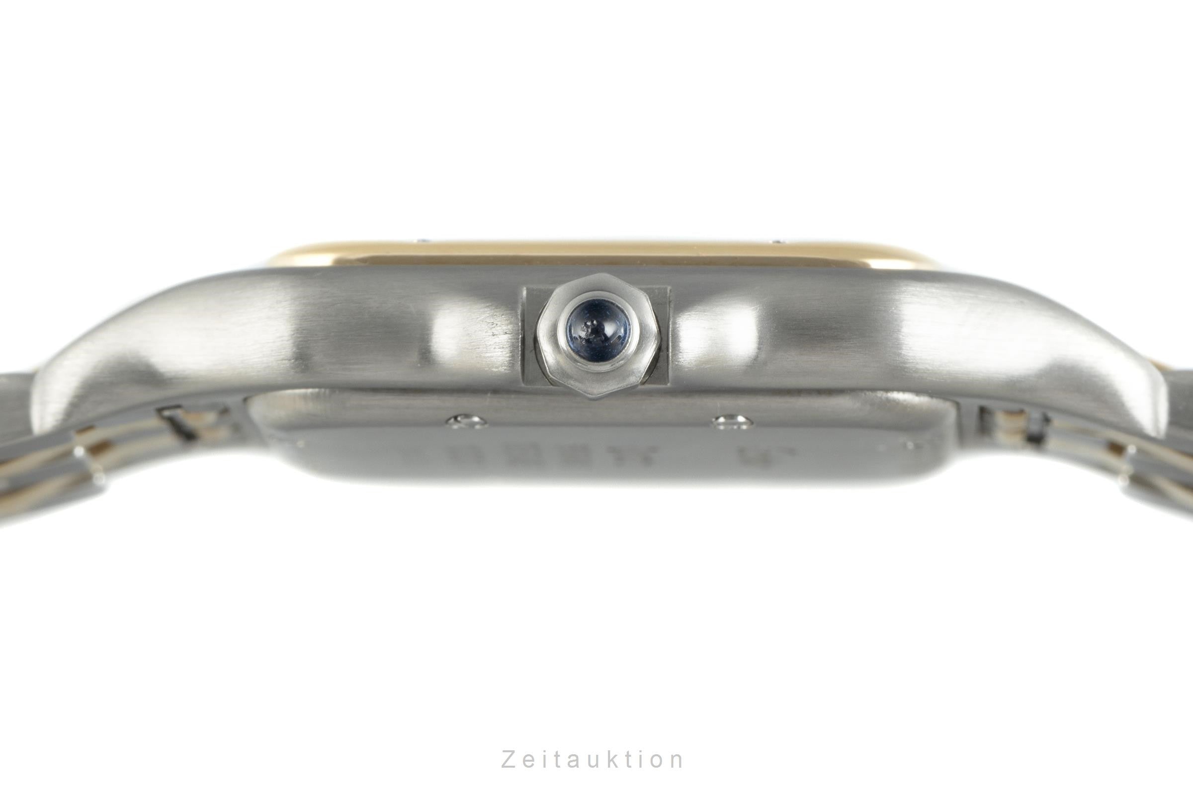 Cartier Panthere acero / oro cuarzo reloj para damas  1100 LP: 8550EUR  [2109849]