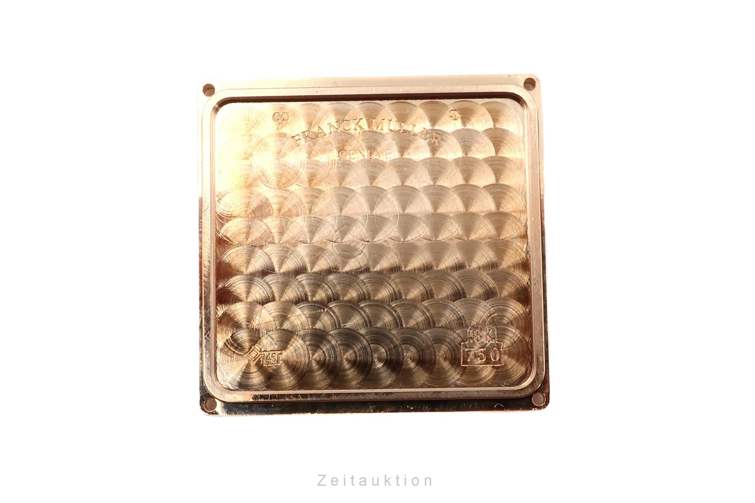 Franck Muller Master Square 18 ct red gold quartz women's watch 6002 M QZ R  [2109861]