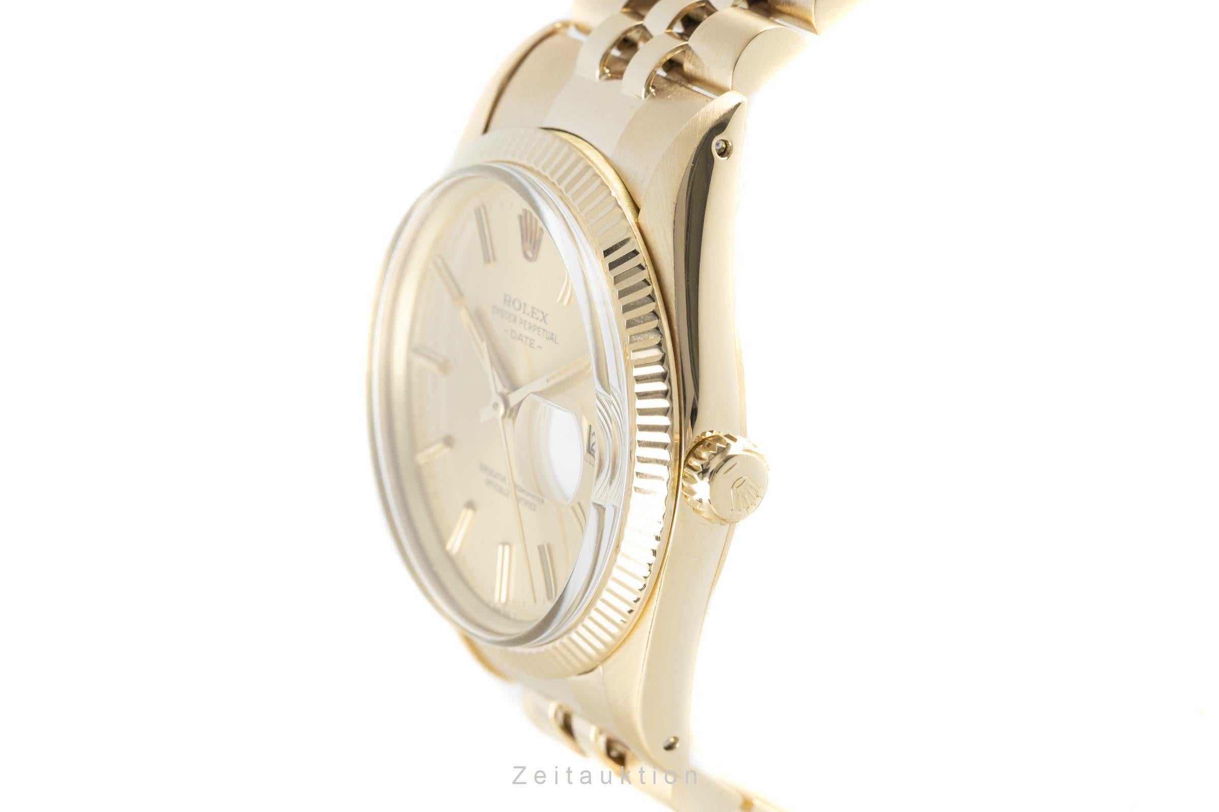 Rolex Date 18 ct gold automatic men's watch 15038  [2109904]