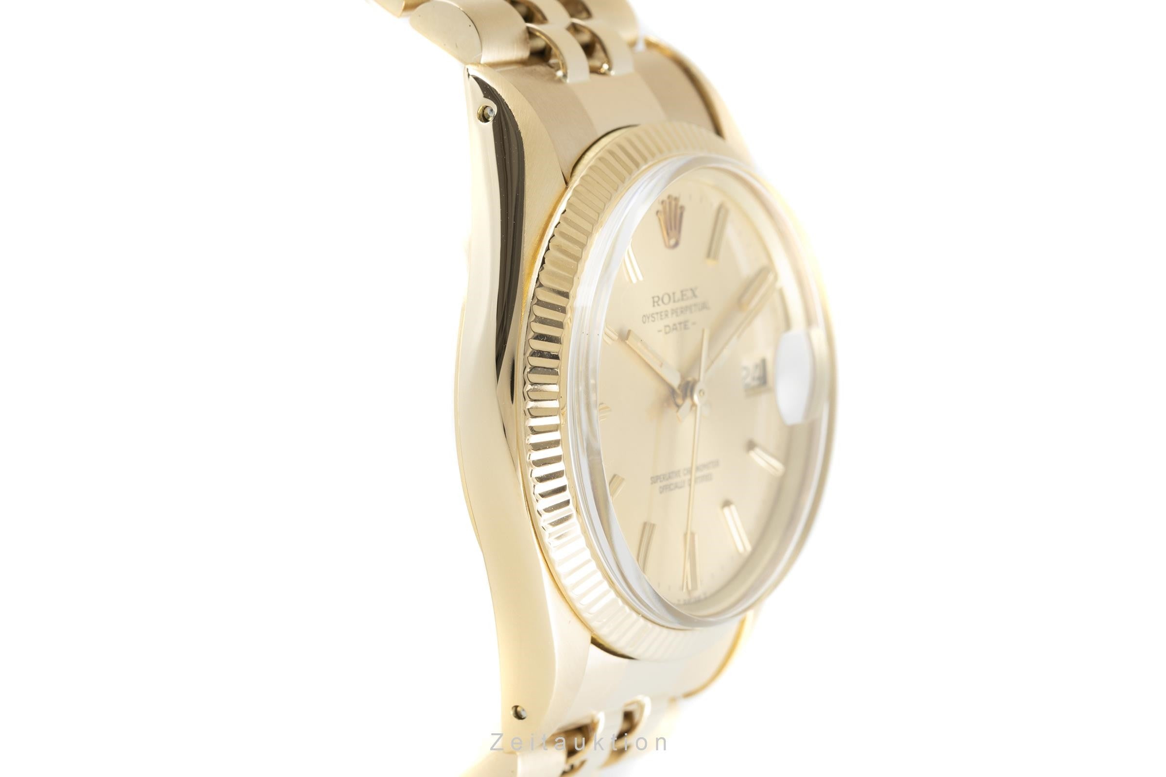 Rolex Date 18 ct gold automatic men's watch 15038  [2109904]