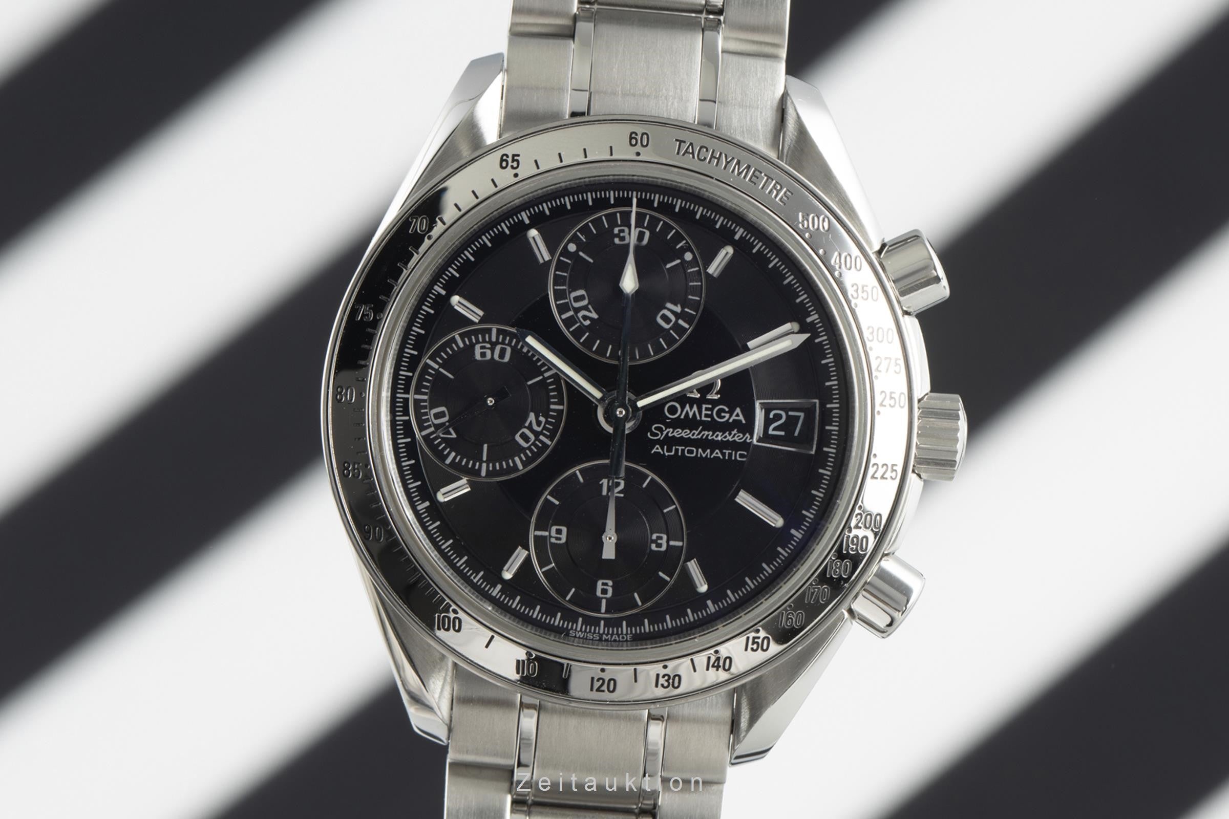 Omega Speedmaster chronograph steel automatic men's watch 3513.50.00 VP: 6000EUR  [2109912]