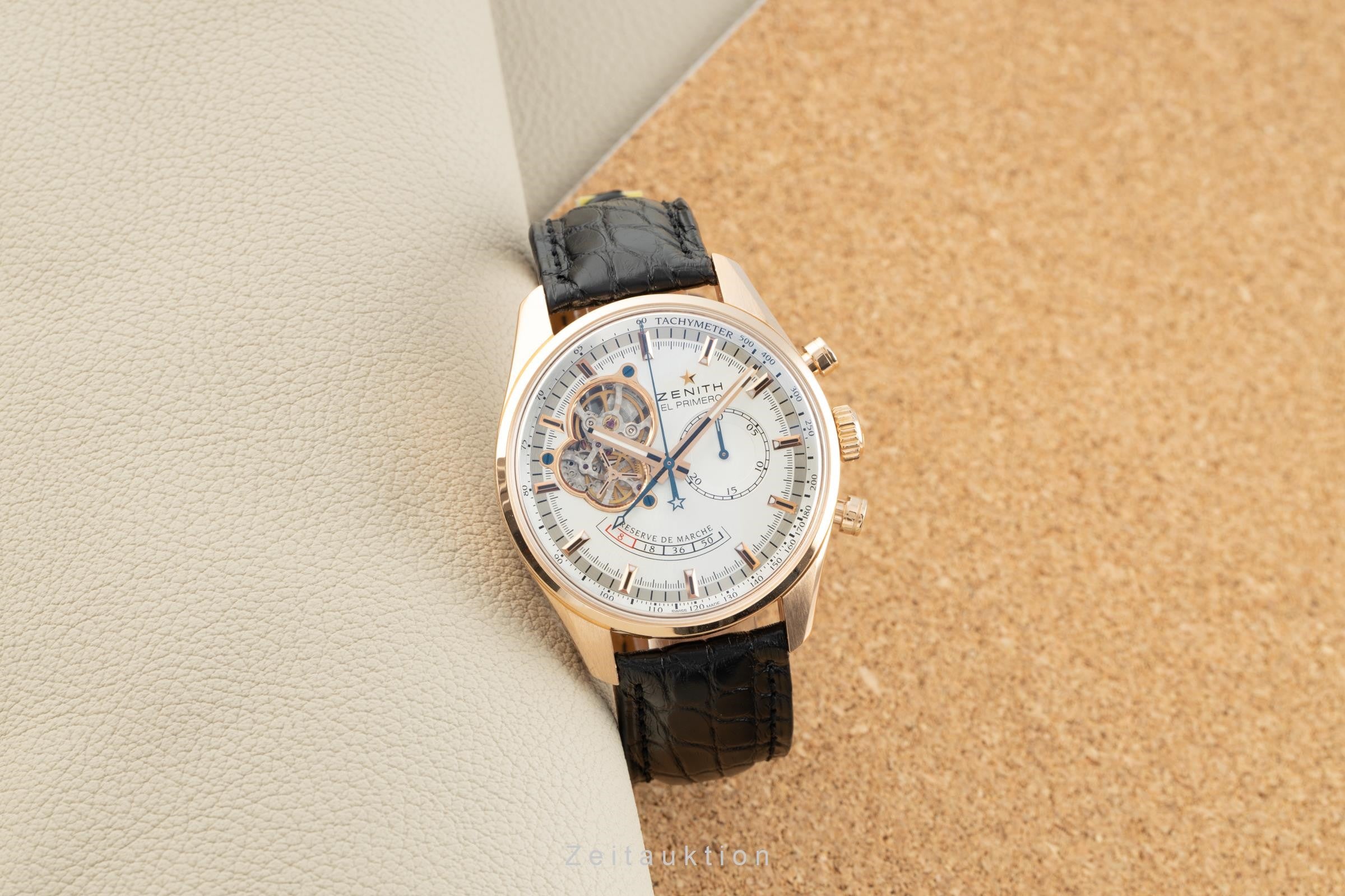 Zenith El Primero Open Chronograph 18K Rosegold 18.2080.4021/01.C494 VP: 18600 € [2109938]