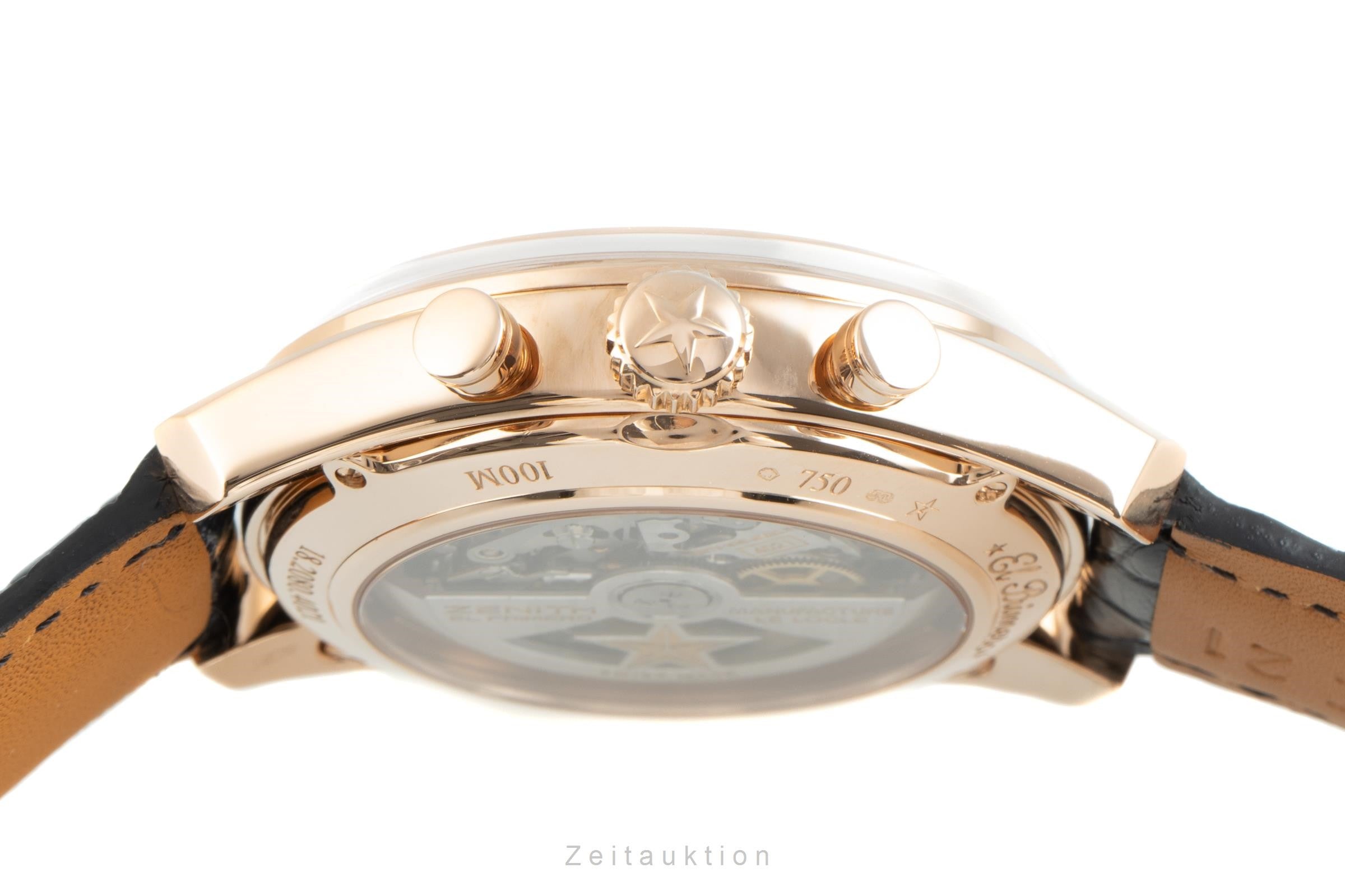Zenith El Primero Open Chronograph 18K Rosegold 18.2080.4021/01.C494 VP: 18600 € [2109938]
