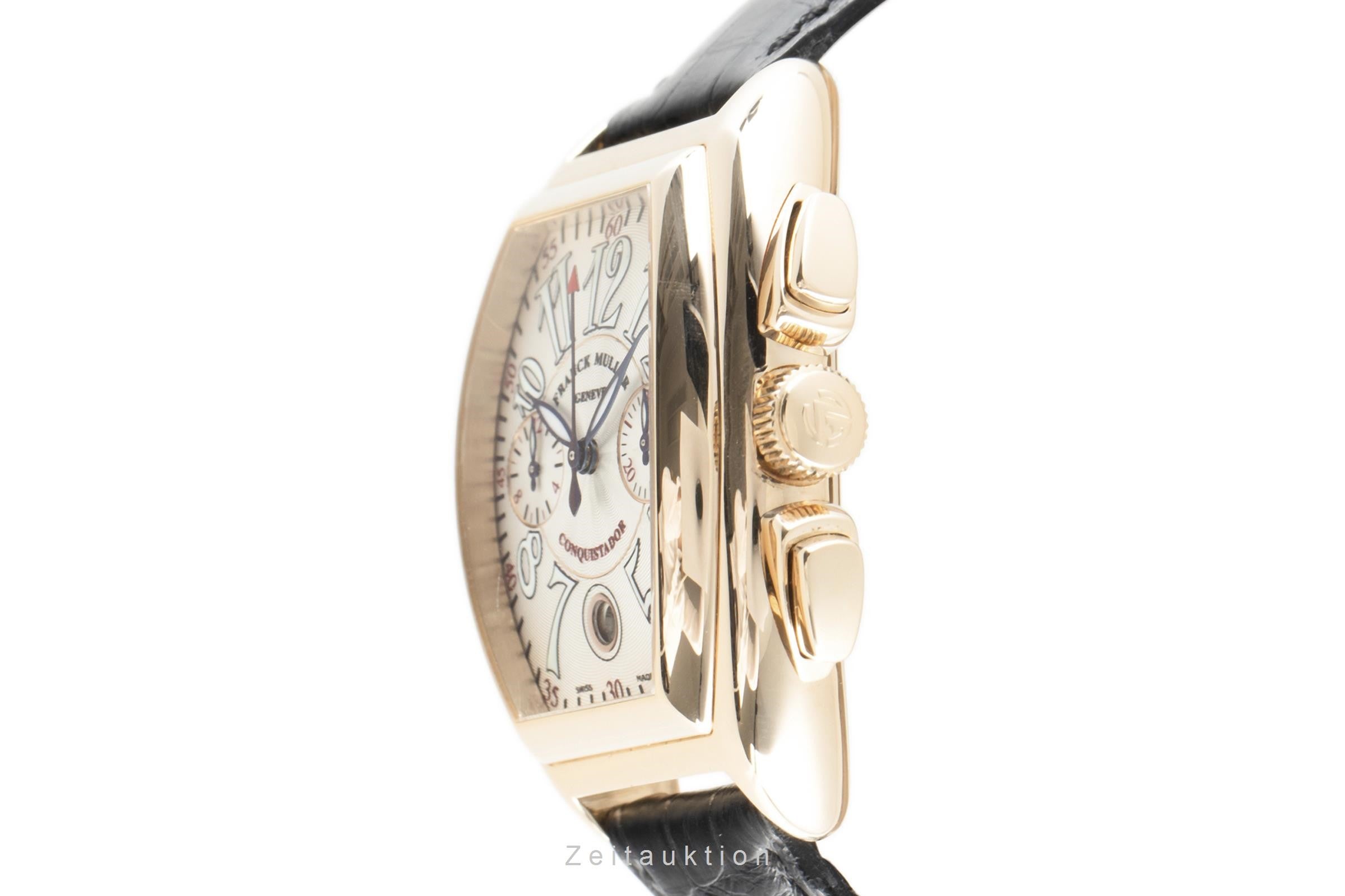 Franck Muller Conquistador chronograph 18 ct gold automatic men's watch 8001 CC  [2109977]