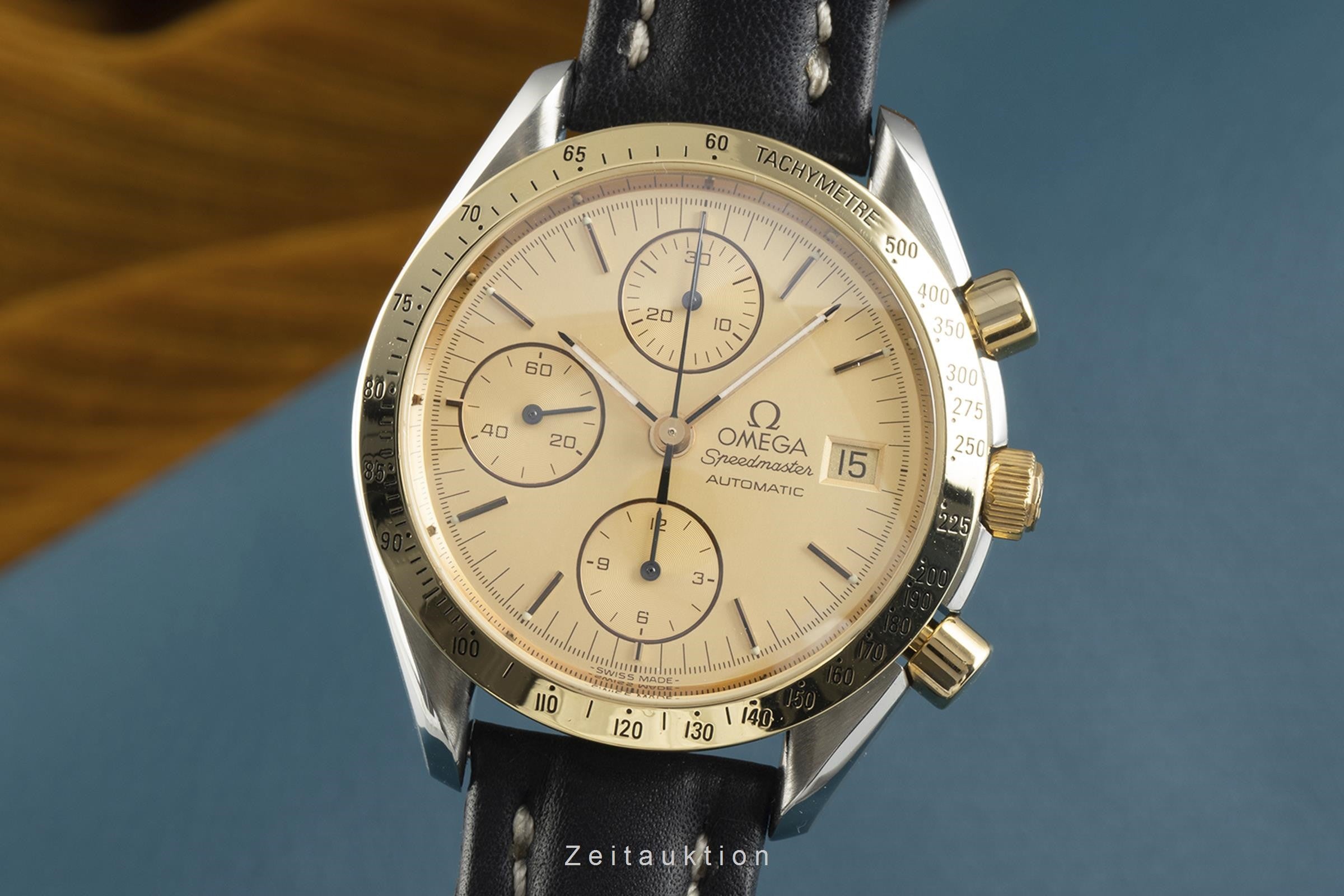 Omega Speedmaster chronograph steel / gold automatic men's watch 3311.10.00, 175.0043, 375.0043 LP: 6500EUR  [2110030]