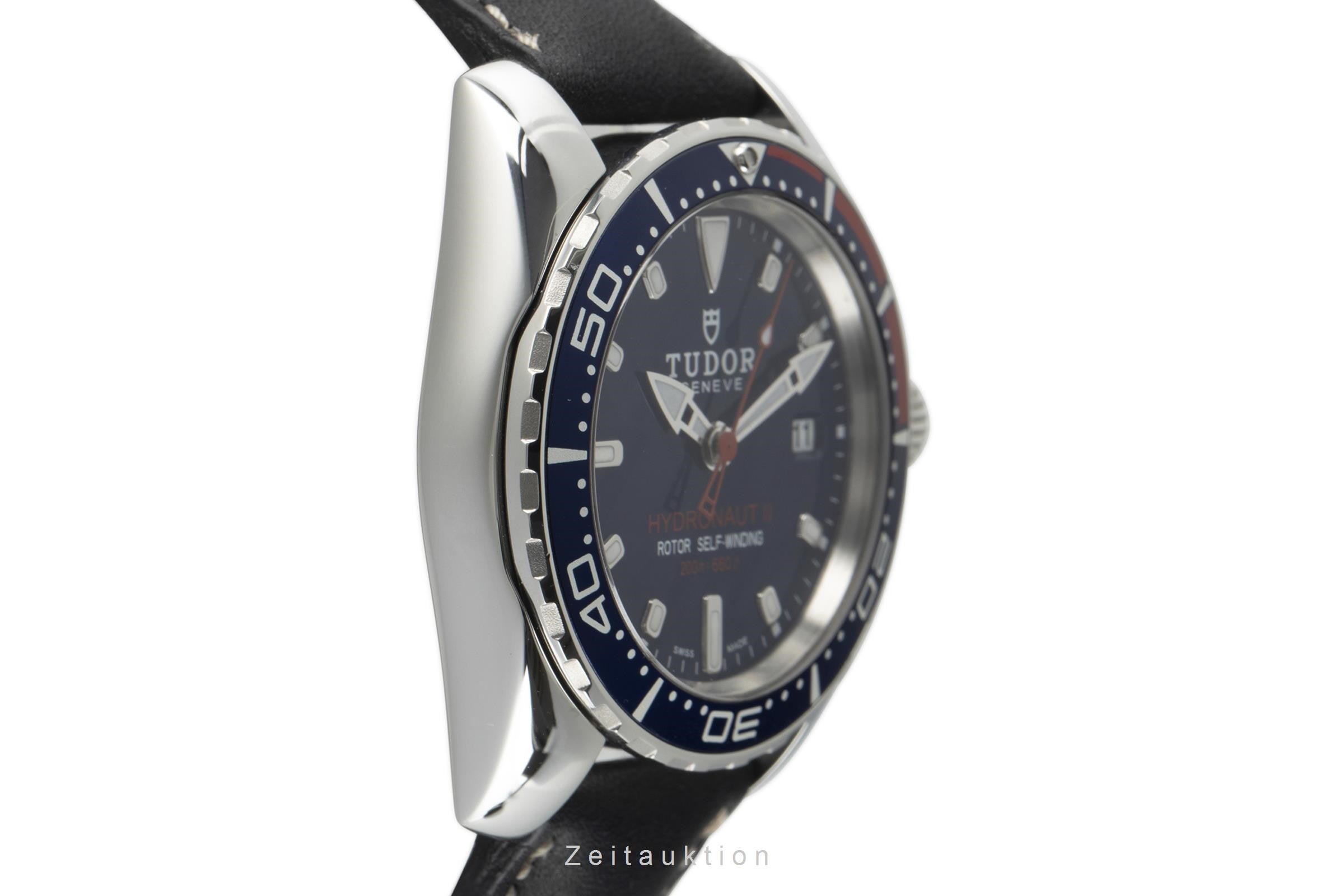 Tudor Hydronaut II Automatik Edelstahl Herrenuhr Datum Ref. 20060B Papiere [2110176]