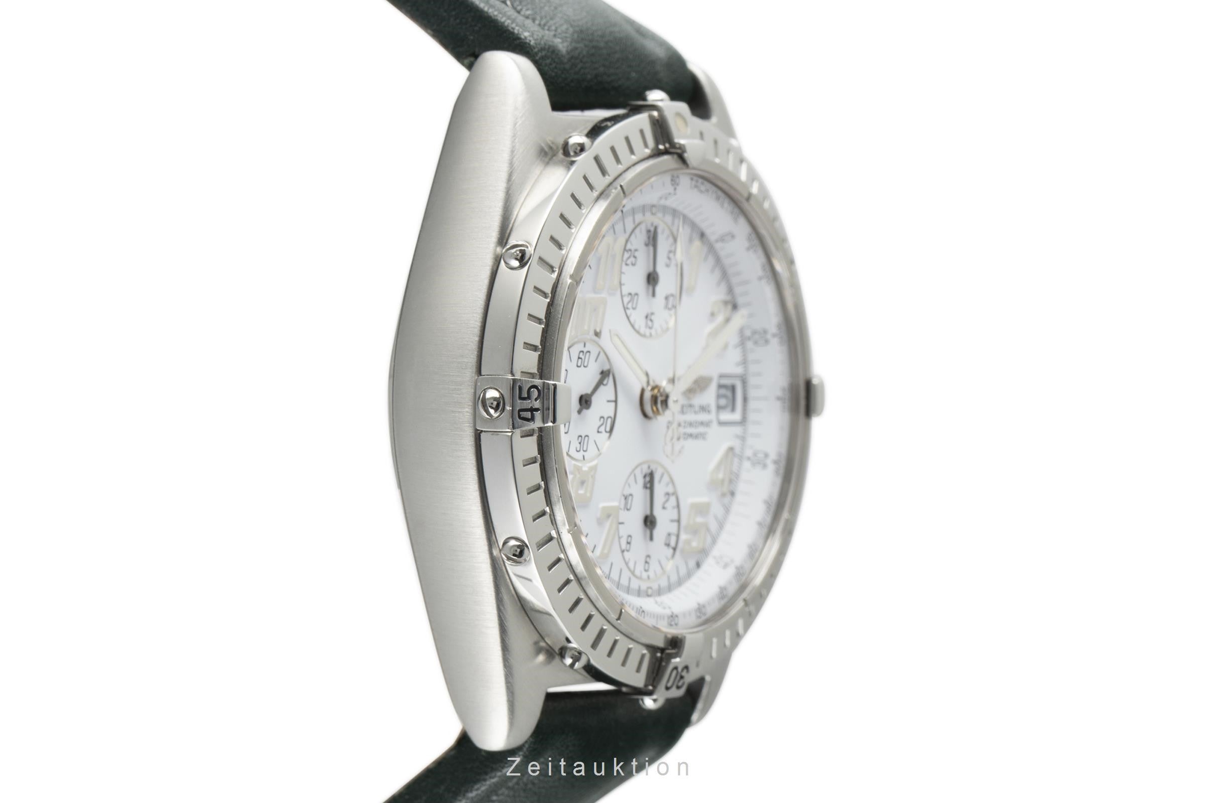 Breitling Chronomat chronograph steel automatic men's watch A13350 LP: 7900EUR  [2110182]