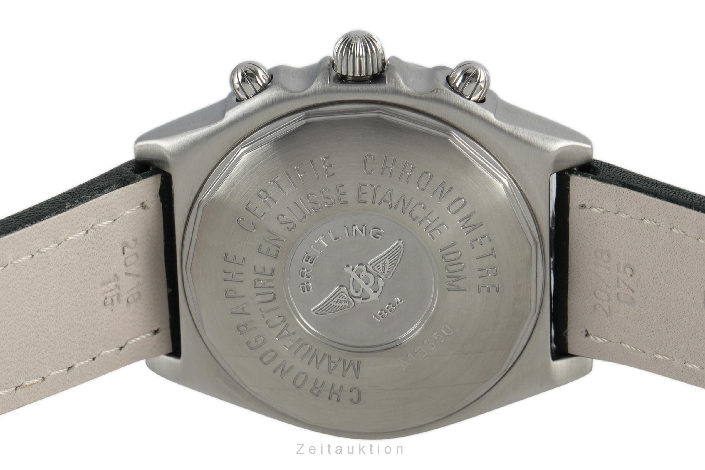 Breitling Chronomat chronograph steel automatic men's watch A13350 LP: 7900EUR  [2110182]