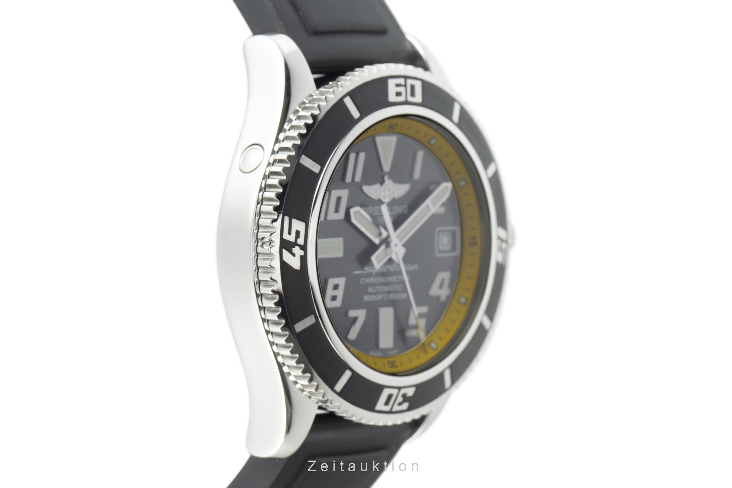 Breitling Superocean steel automatic men's watch A17364 LP: 3600EUR  [2110215]