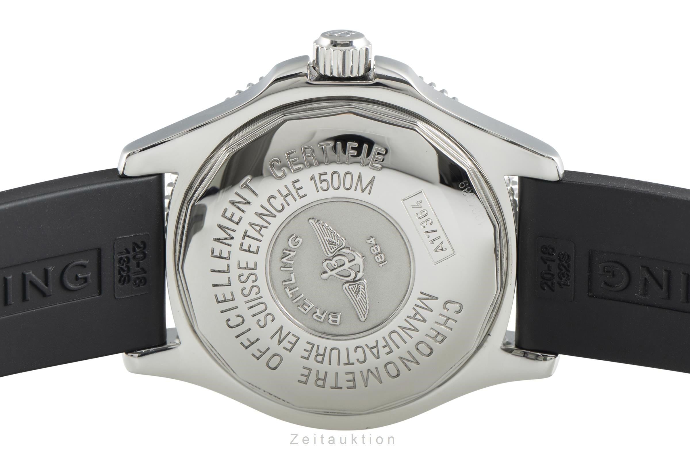 Breitling Superocean steel automatic men's watch A17364 LP: 3600EUR  [2110215]