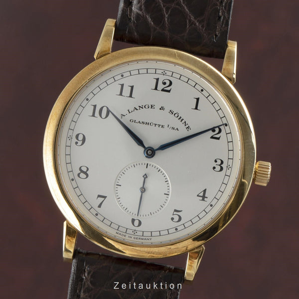 A. Lange & Söhne 1815 or 18 ct à remontage manuel montre pour hommes 206.021 LP: 24100EUR  [2110219]