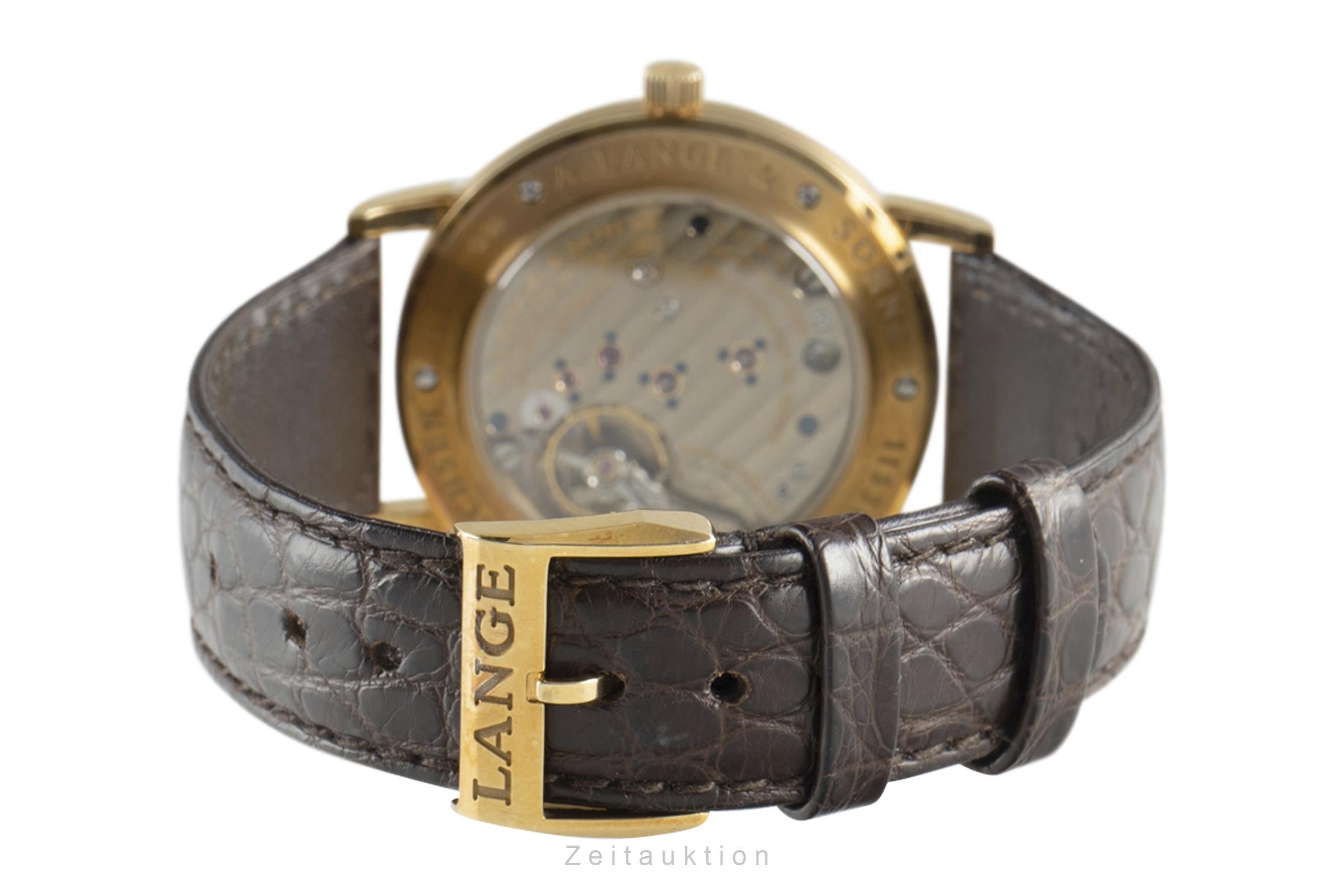 A. Lange & Söhne 1815 or 18 ct à remontage manuel montre pour hommes 206.021 LP: 24100EUR  [2110219]