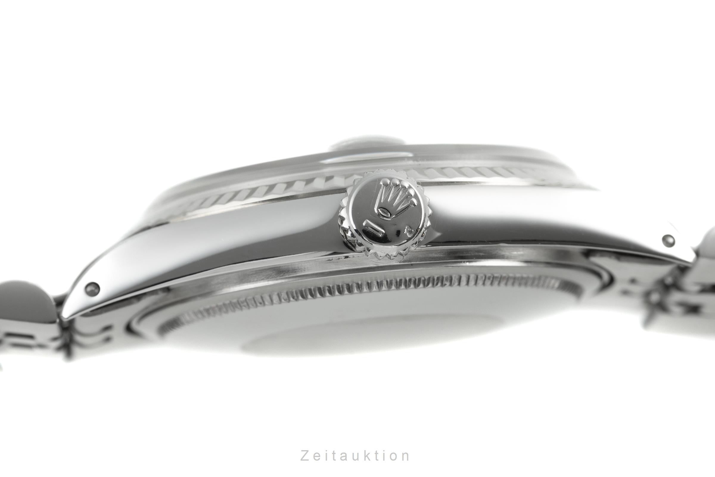 Rolex Datejust acciaio / oro bianco automatismo orologio da uomo 1601  [2110239]