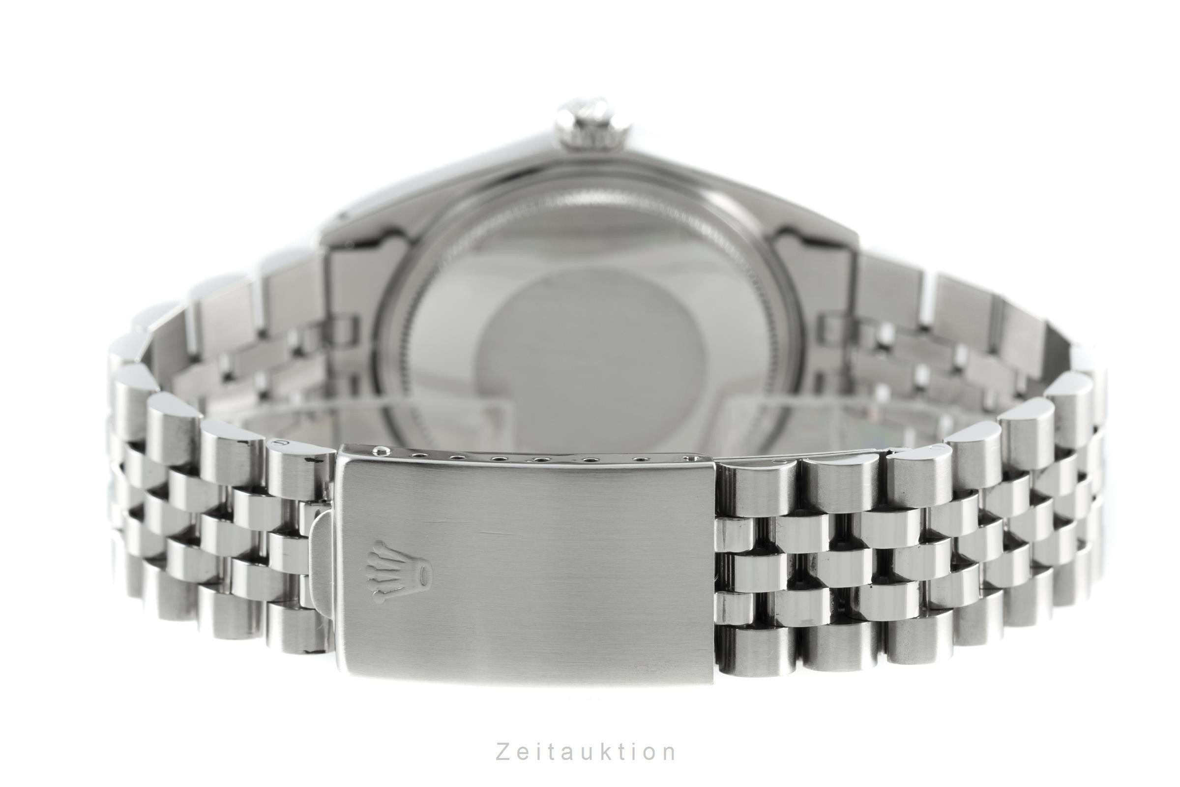 Rolex Datejust acciaio / oro bianco automatismo orologio da uomo 1601  [2110239]