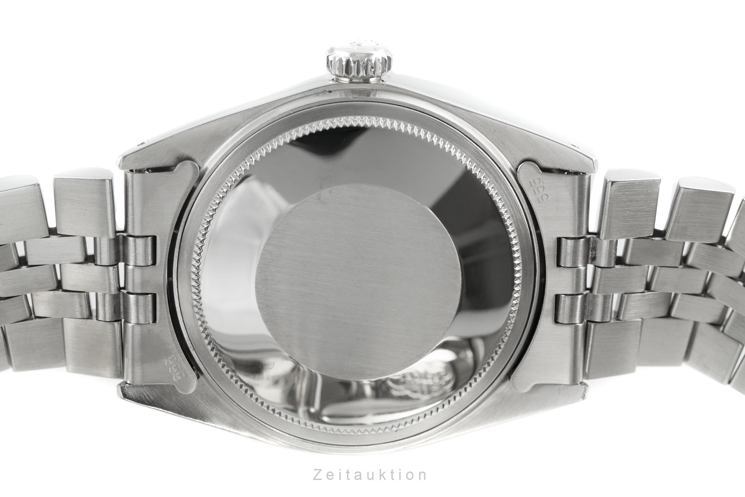 Rolex Datejust acciaio / oro bianco automatismo orologio da uomo 1601  [2110239]