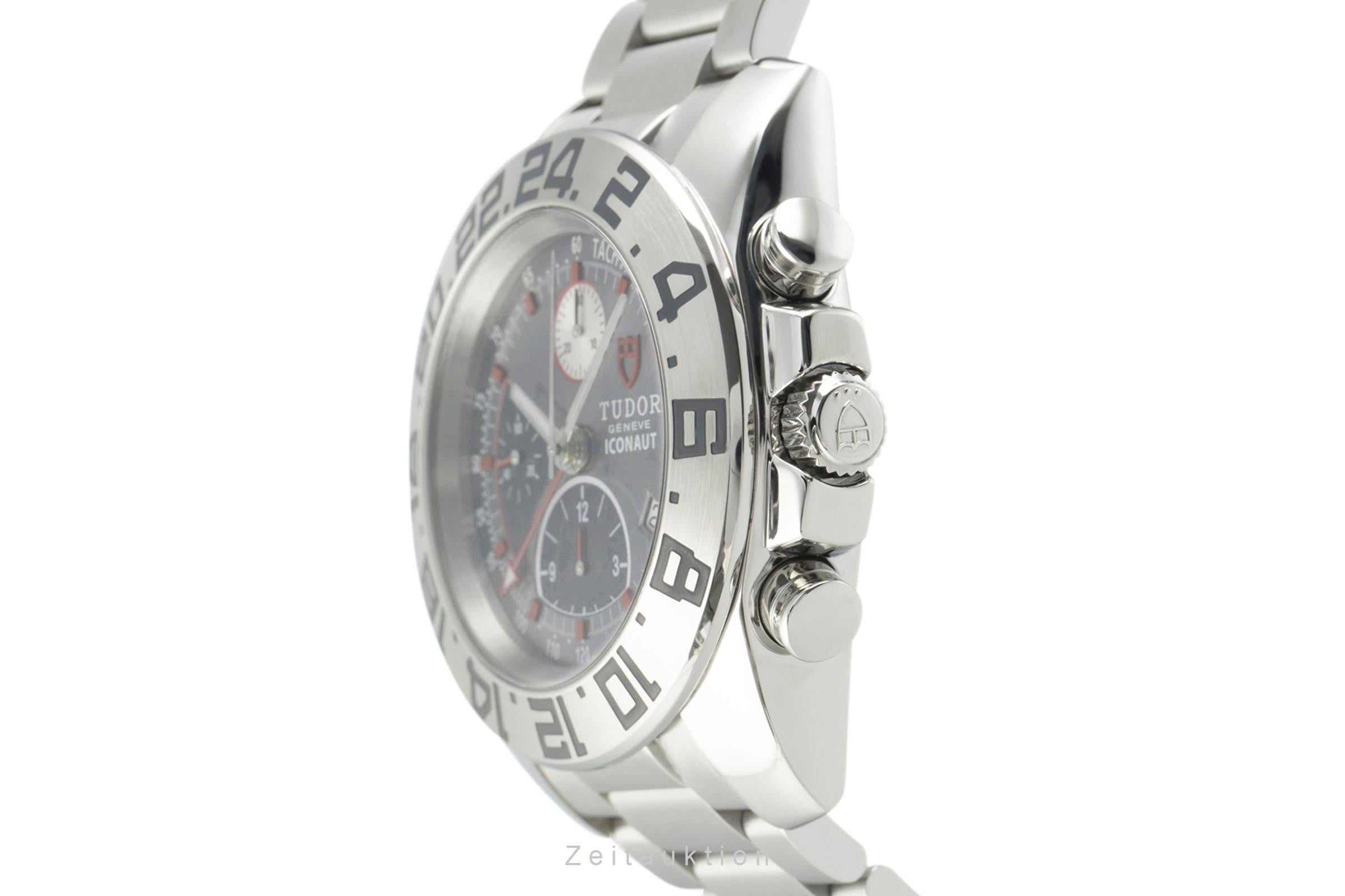 Tudor Iconaut chronographe acier automatique montre pour hommes 20400  [2110259]