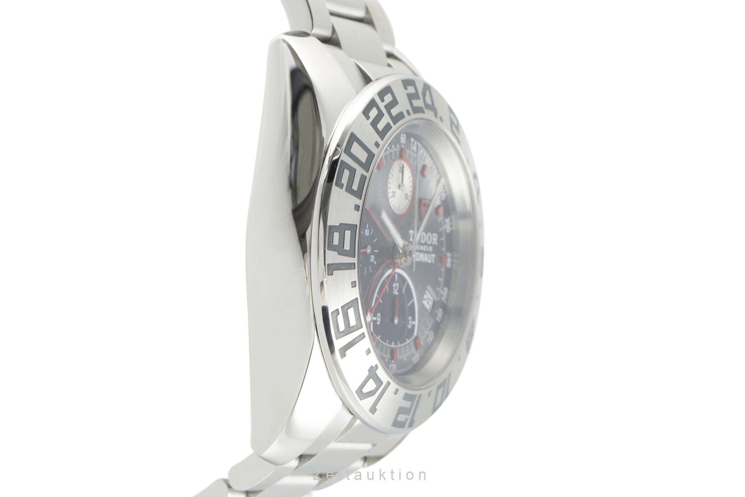 Tudor Iconaut chronographe acier automatique montre pour hommes 20400  [2110259]