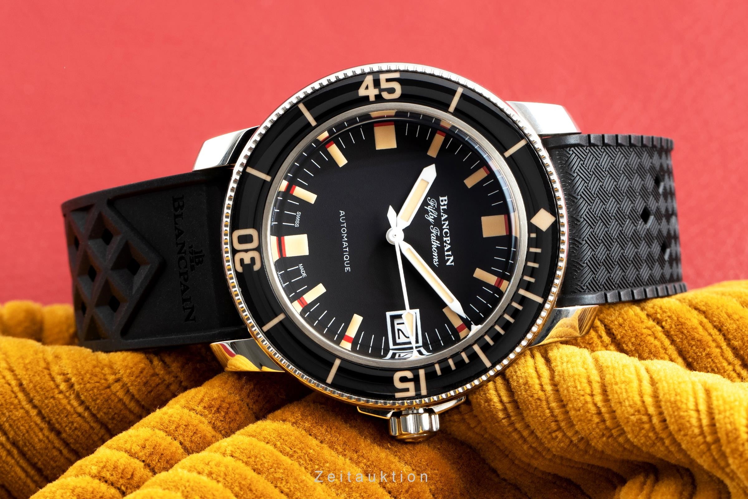 Blancpain Fifty Fathoms steel automatic men's watch 5008B.1130.B52A Limited  [2110292]