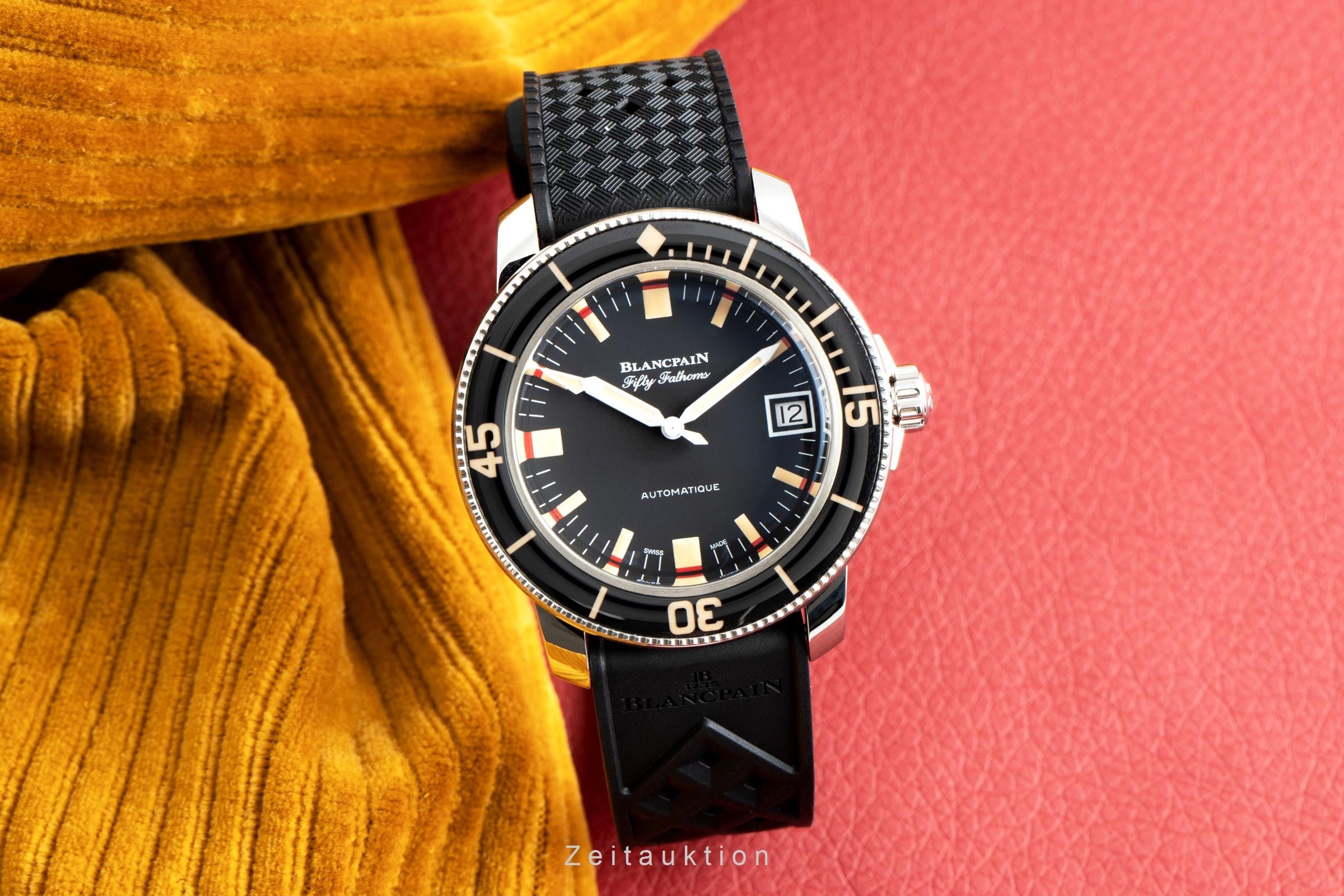 Blancpain Fifty Fathoms steel automatic men's watch 5008B.1130.B52A Limited  [2110292]