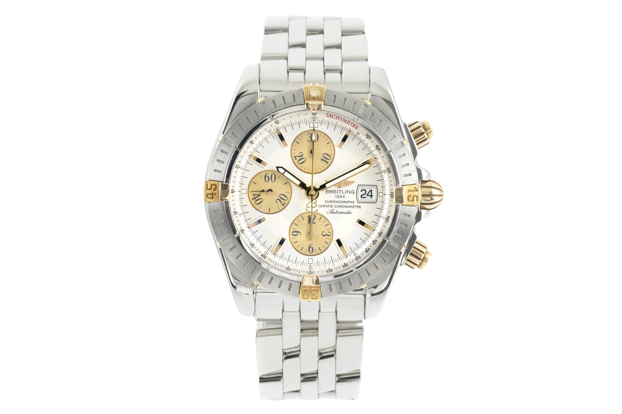 Breitling Chronomat Evolution Chronograph Stahl/Gold Automatik B13356 VP: 8950€ [2110326]