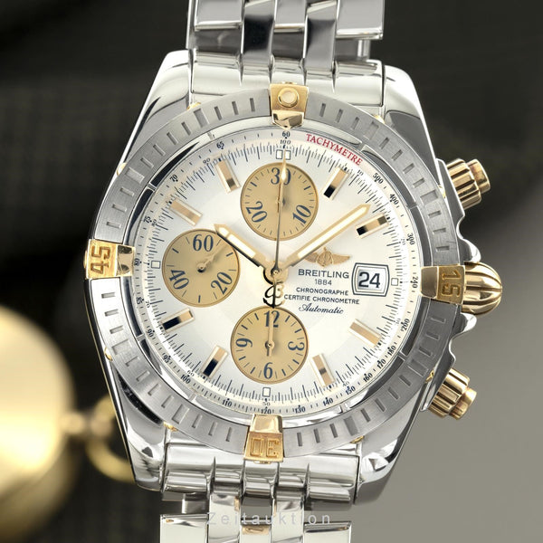 Breitling Chronomat Evolution Chronograph Stahl/Gold Automatik B13356 VP: 8950€ [2110326]