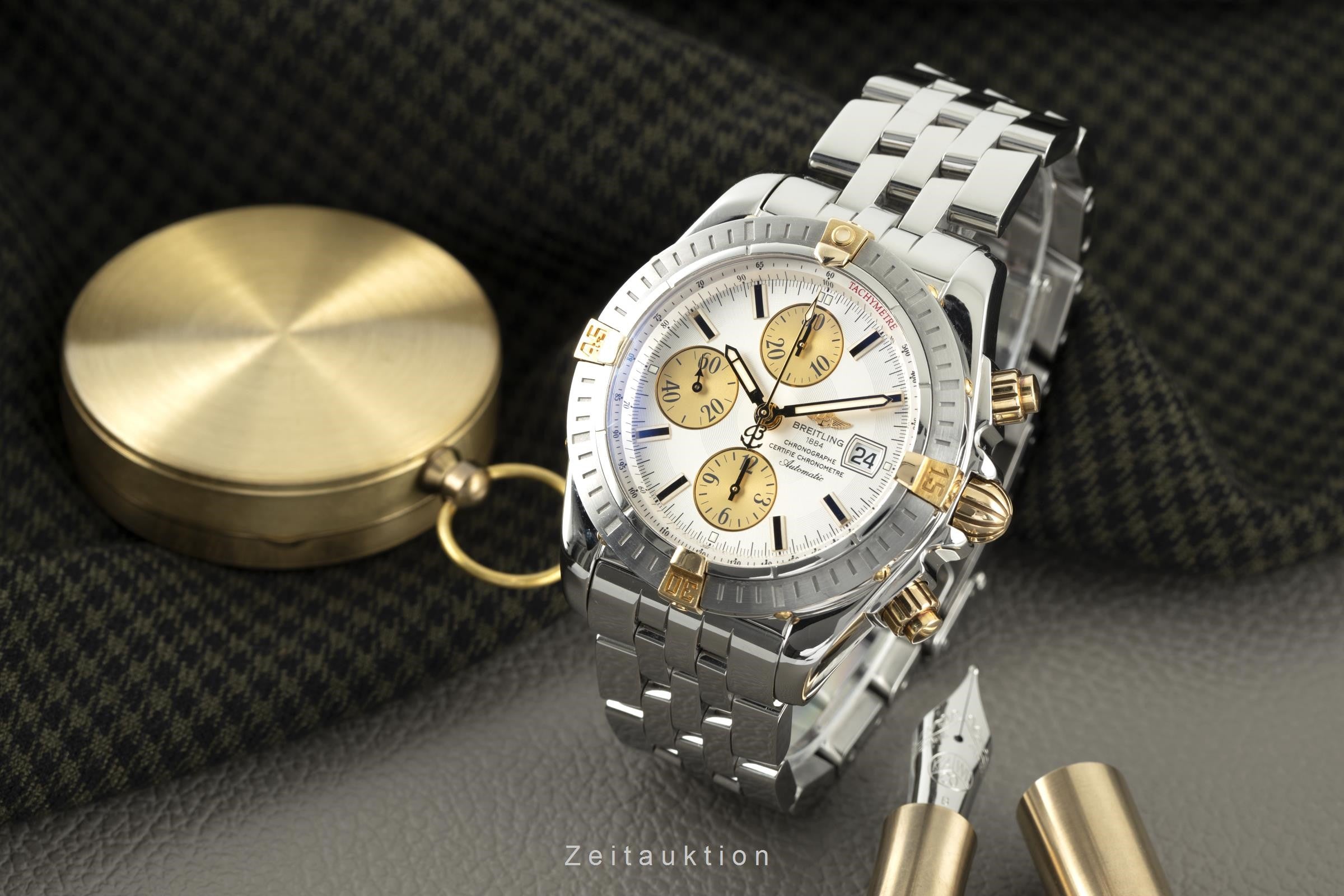 Breitling Chronomat Evolution Chronograph Stahl/Gold Automatik B13356 VP: 8950€ [2110326]