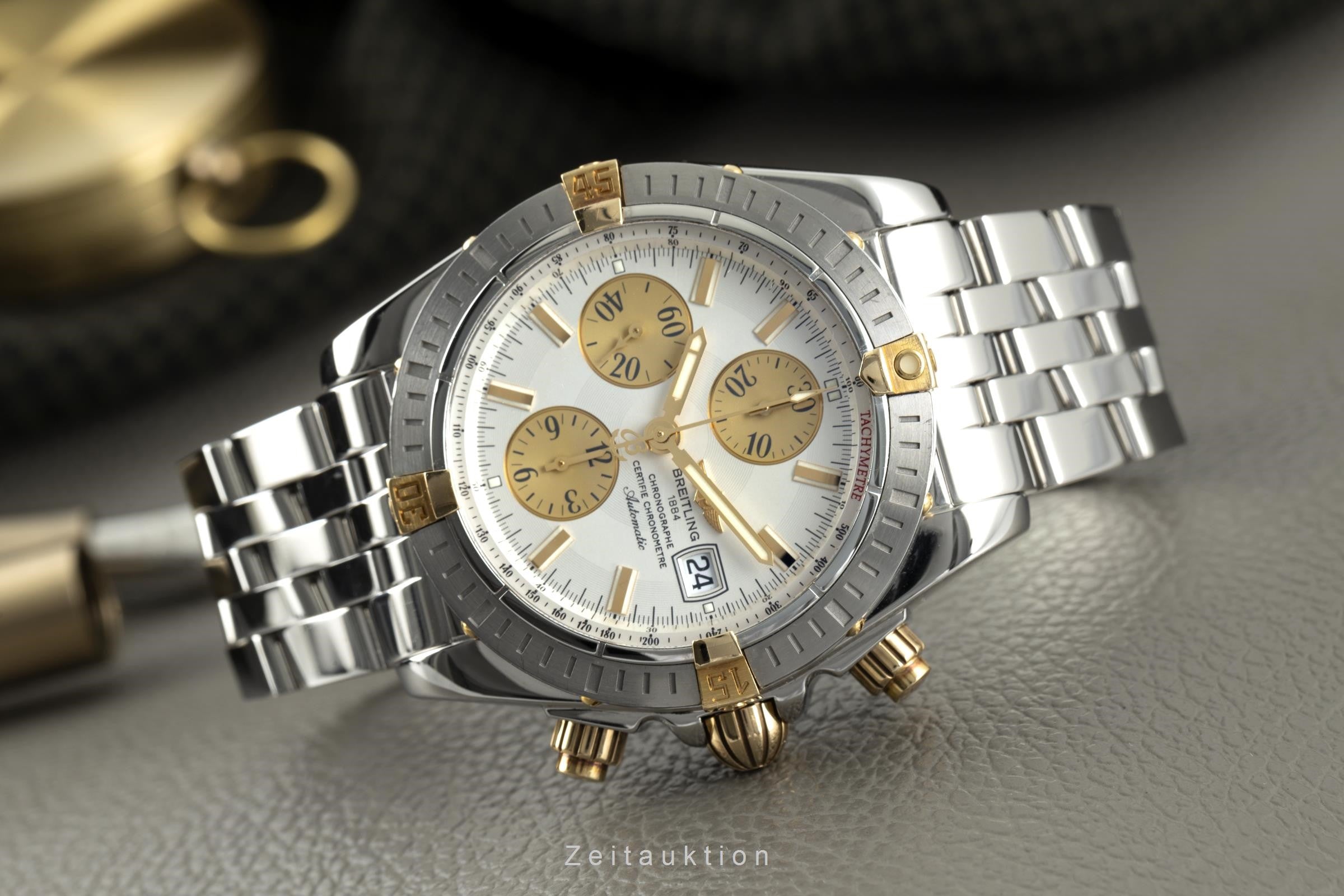 Breitling Chronomat Evolution Chronograph Stahl/Gold Automatik B13356 VP: 8950€ [2110326]