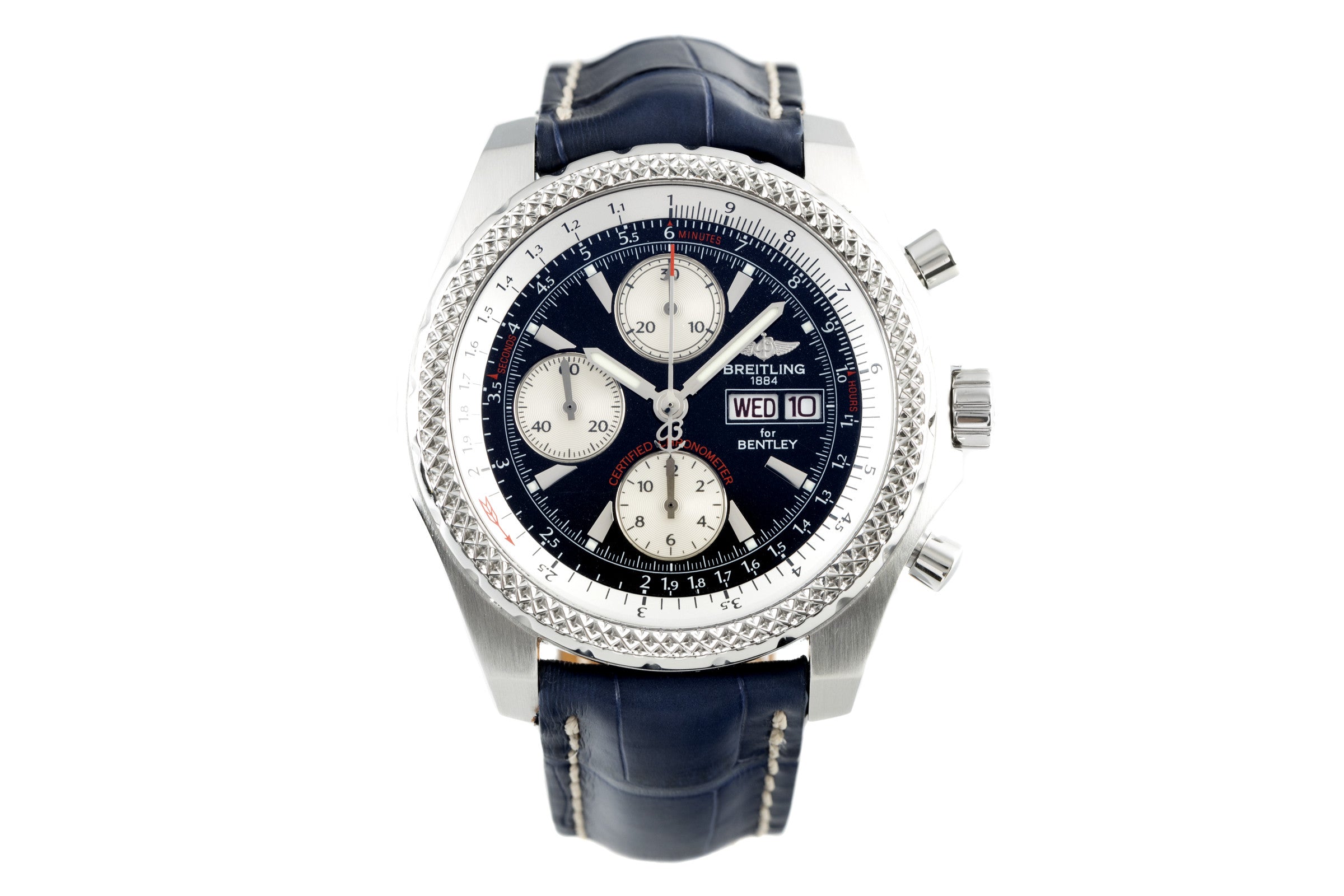 Breitling Bentley GT Chronograph Automatik Datum Edelstahl Herrenuhr Ref. A13363 [2110377]