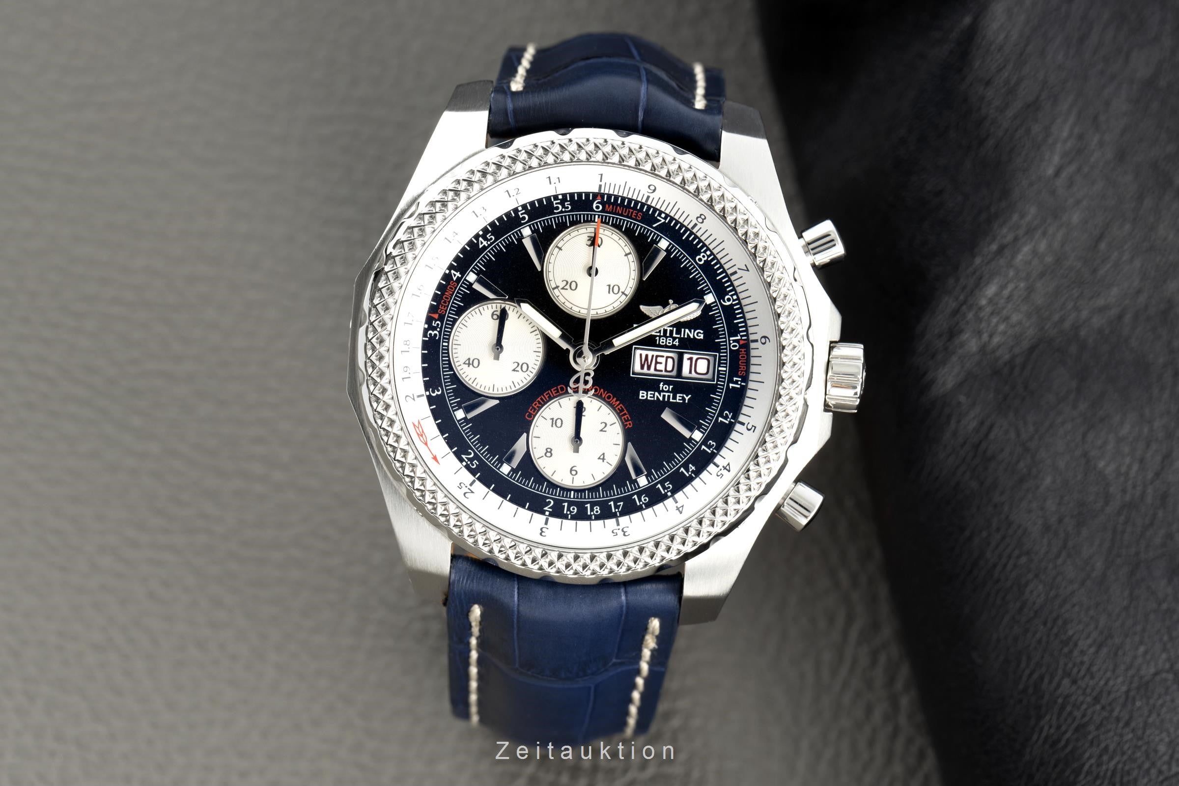 Breitling Bentley GT Chronograph Automatik Datum Edelstahl Herrenuhr Ref. A13363 [2110377]